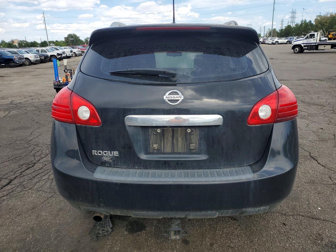 2014 Nissan Rogue Select S Black vin: JN8AS5MT4EW611349