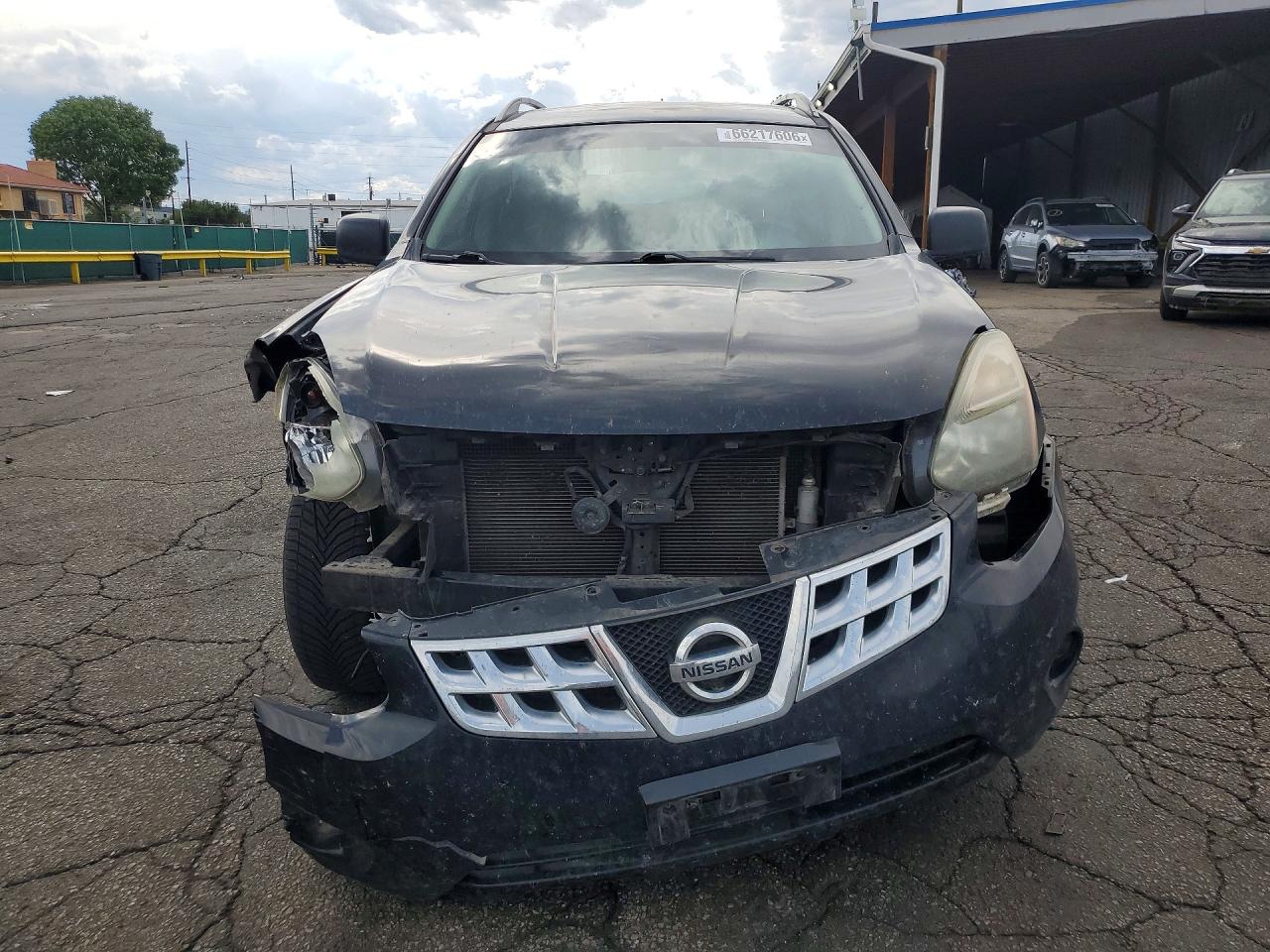 2014 Nissan Rogue Select S Black vin: JN8AS5MT4EW611349