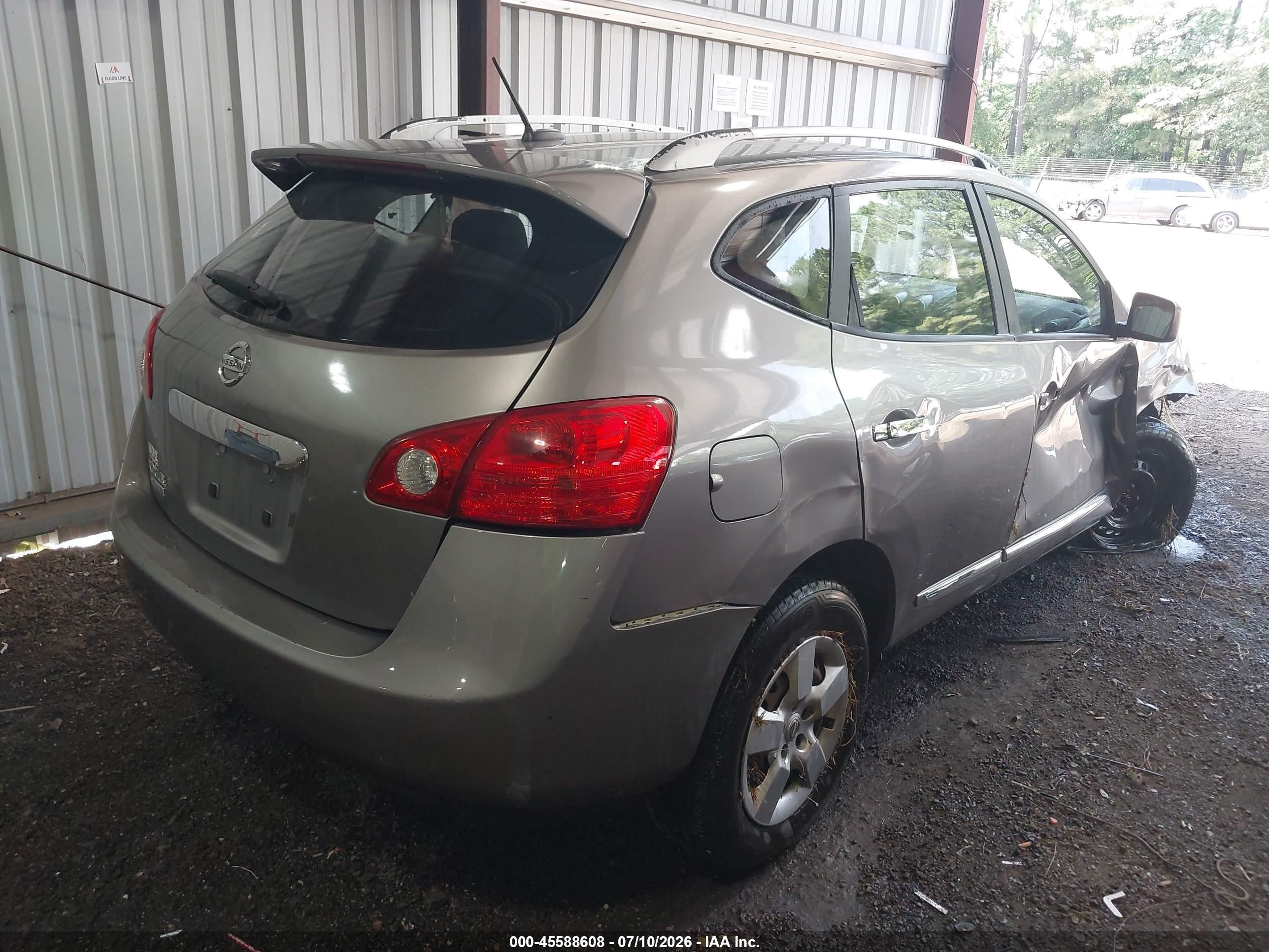2014 Nissan Rogue Select S Brown vin: JN8AS5MT4EW615627