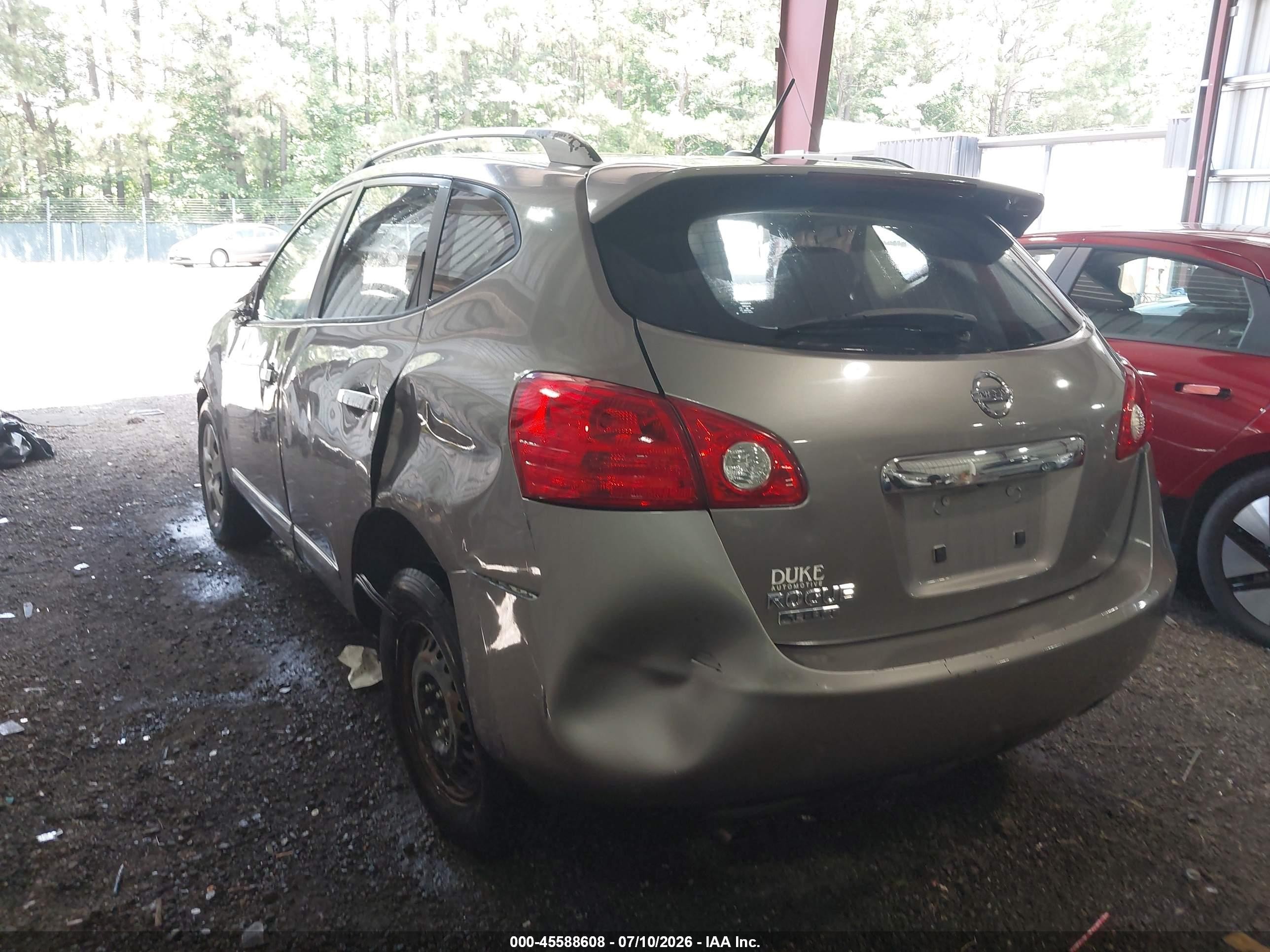 2014 Nissan Rogue Select S Brown vin: JN8AS5MT4EW615627