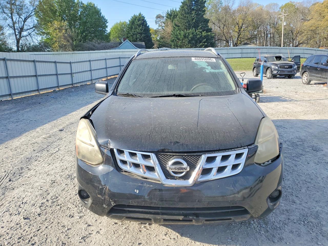 2014 Nissan Rogue Select S Black vin: JN8AS5MT4EW623713