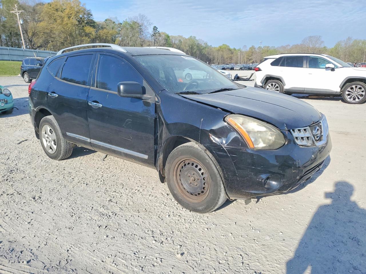 2014 Nissan Rogue Select S Black vin: JN8AS5MT4EW623713