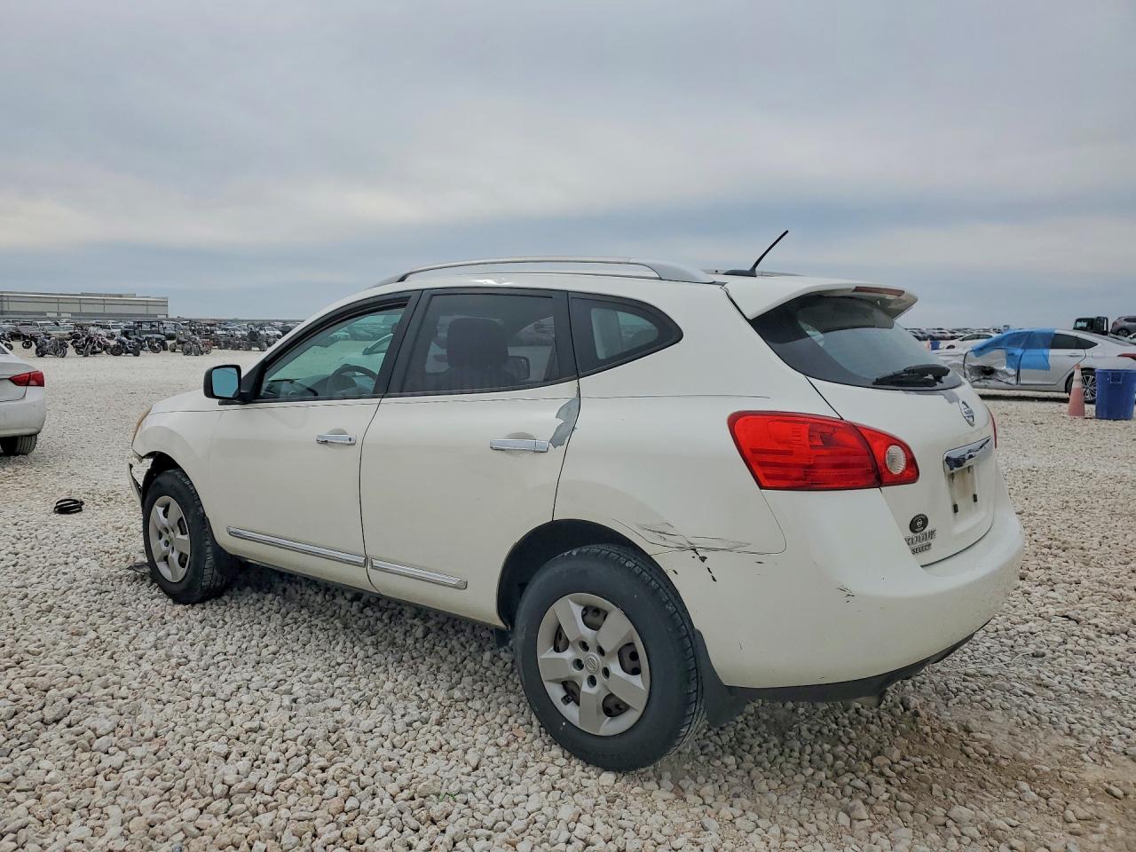 2014 Nissan Rogue Select S White vin: JN8AS5MT4EW624845