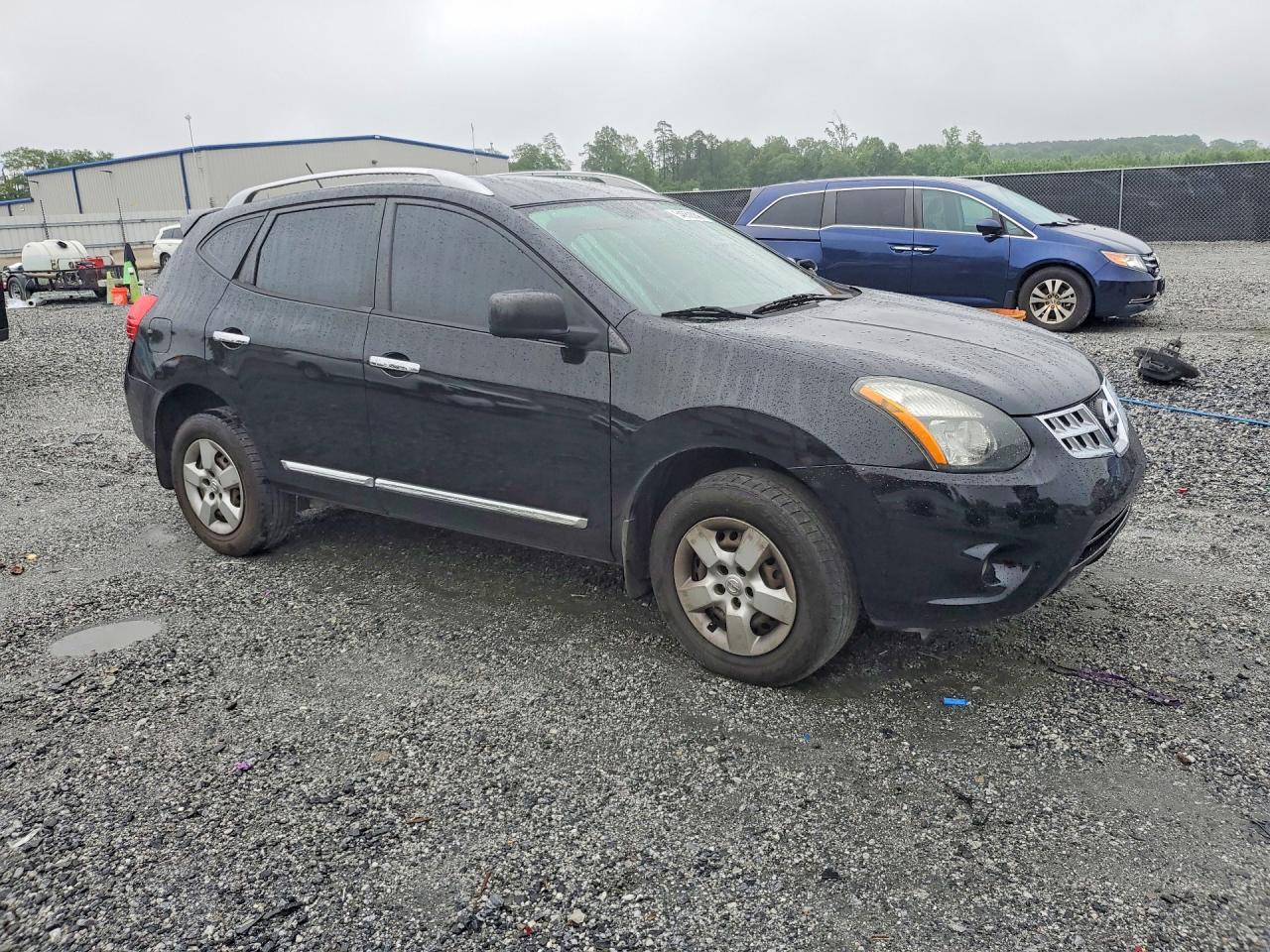 2015 Nissan Rogue Select S Black vin: JN8AS5MT4FW150218