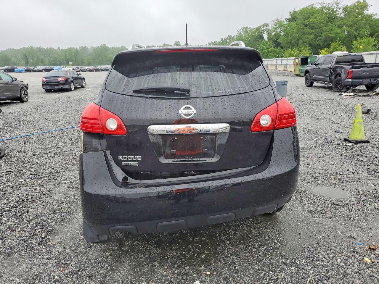 2015 Nissan Rogue Select S Black vin: JN8AS5MT4FW150218