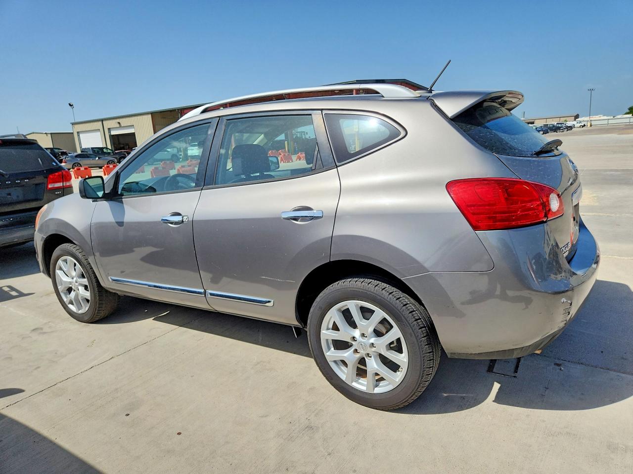 2015 Nissan Rogue Select S Gray vin: JN8AS5MT4FW155001