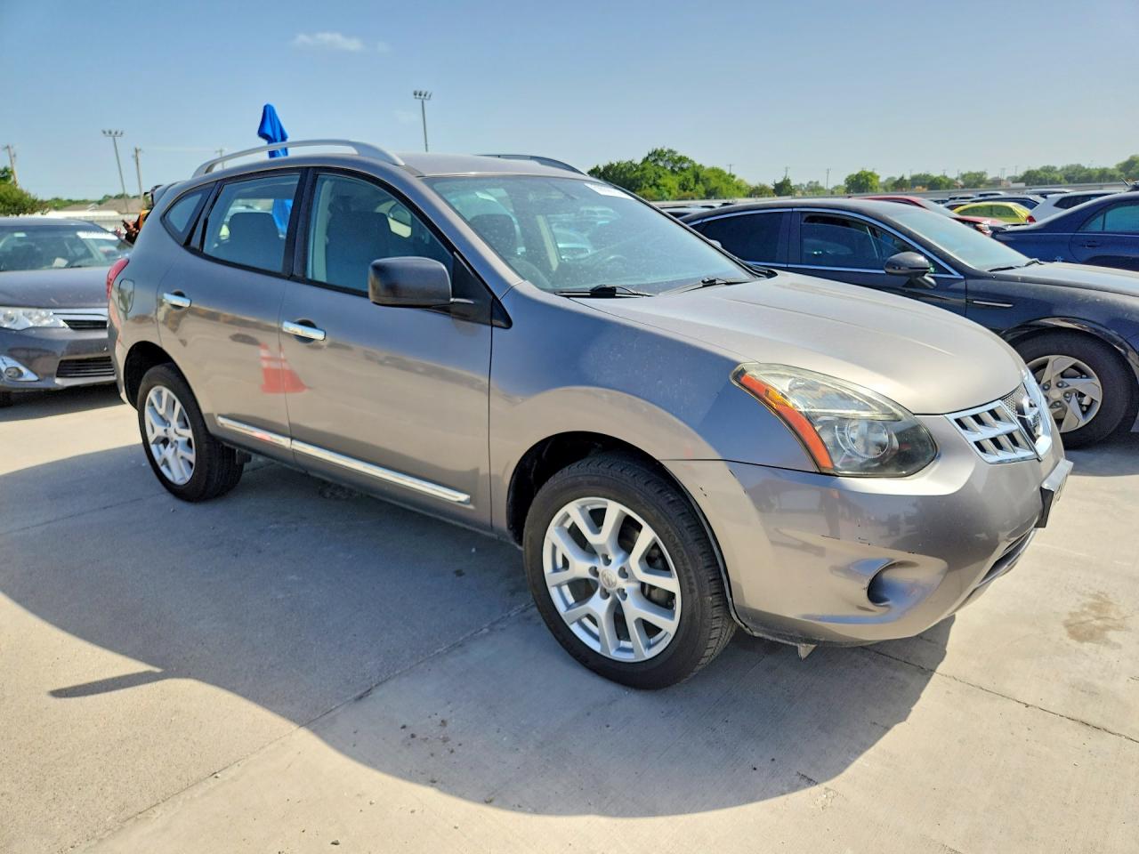 2015 Nissan Rogue Select S Gray vin: JN8AS5MT4FW155001