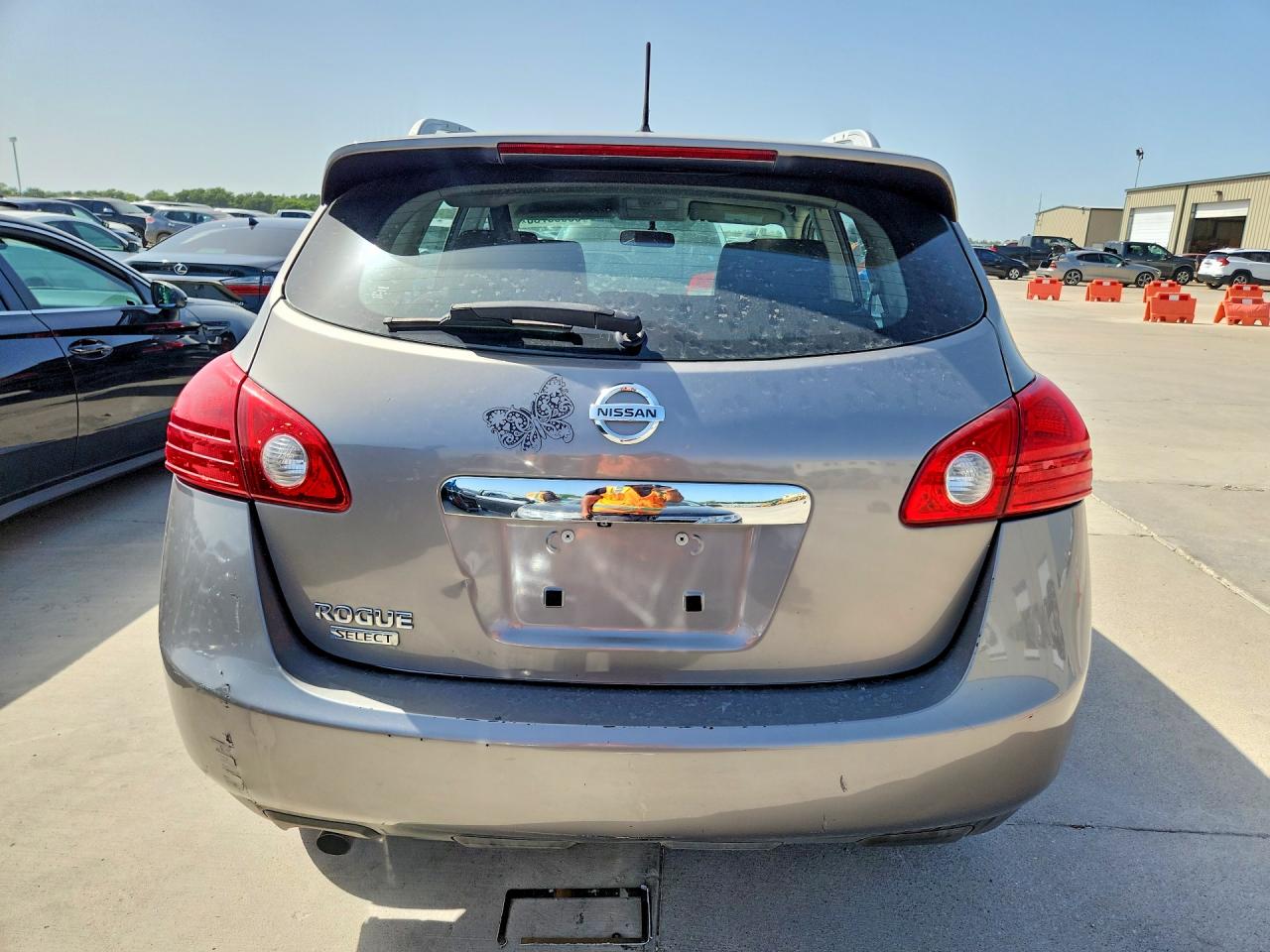 2015 Nissan Rogue Select S Gray vin: JN8AS5MT4FW155001