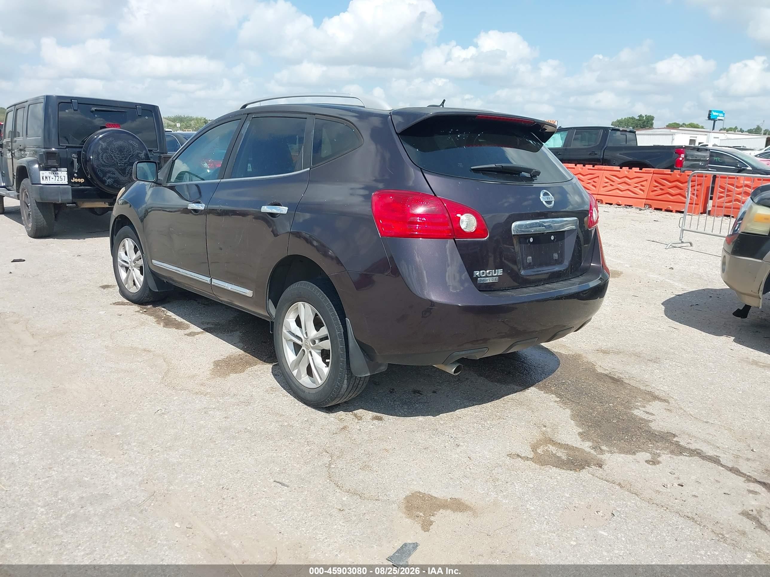 2015 Nissan Rogue Select S Purple vin: JN8AS5MT4FW160540