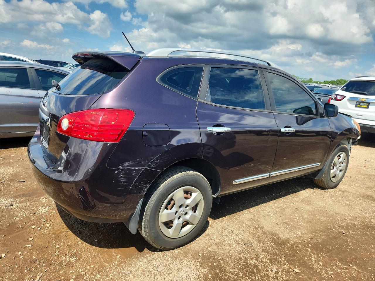 2015 Nissan Rogue Select S Фиолетовый vin: JN8AS5MT4FW161171