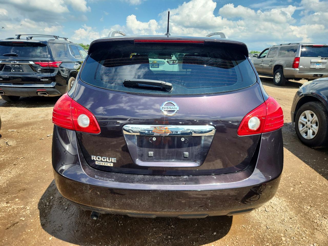 2015 Nissan Rogue Select S Фиолетовый vin: JN8AS5MT4FW161171