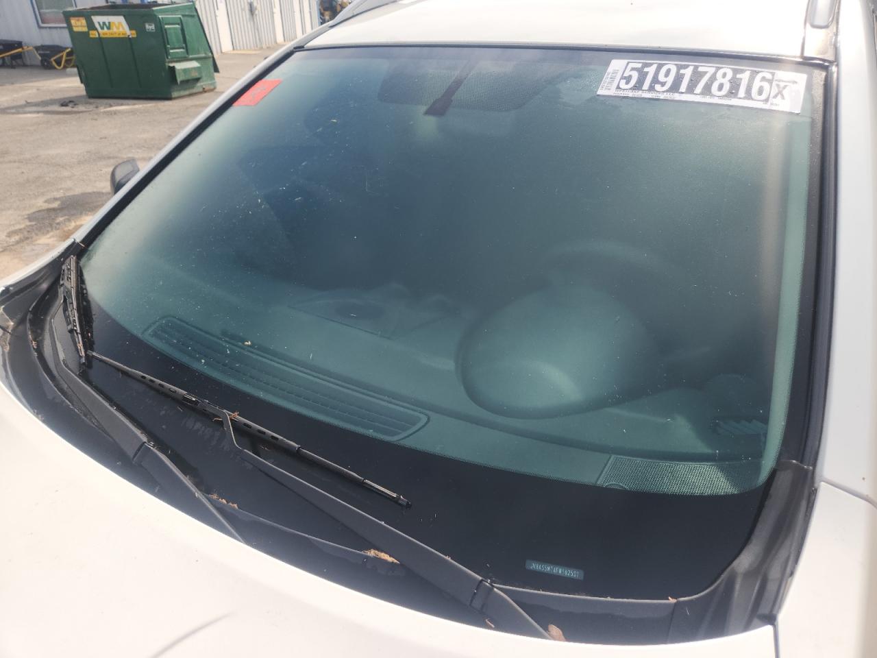 2015 Nissan Rogue Select S White vin: JN8AS5MT4FW162501 Damage: Windshield, Broken, Replacement Required