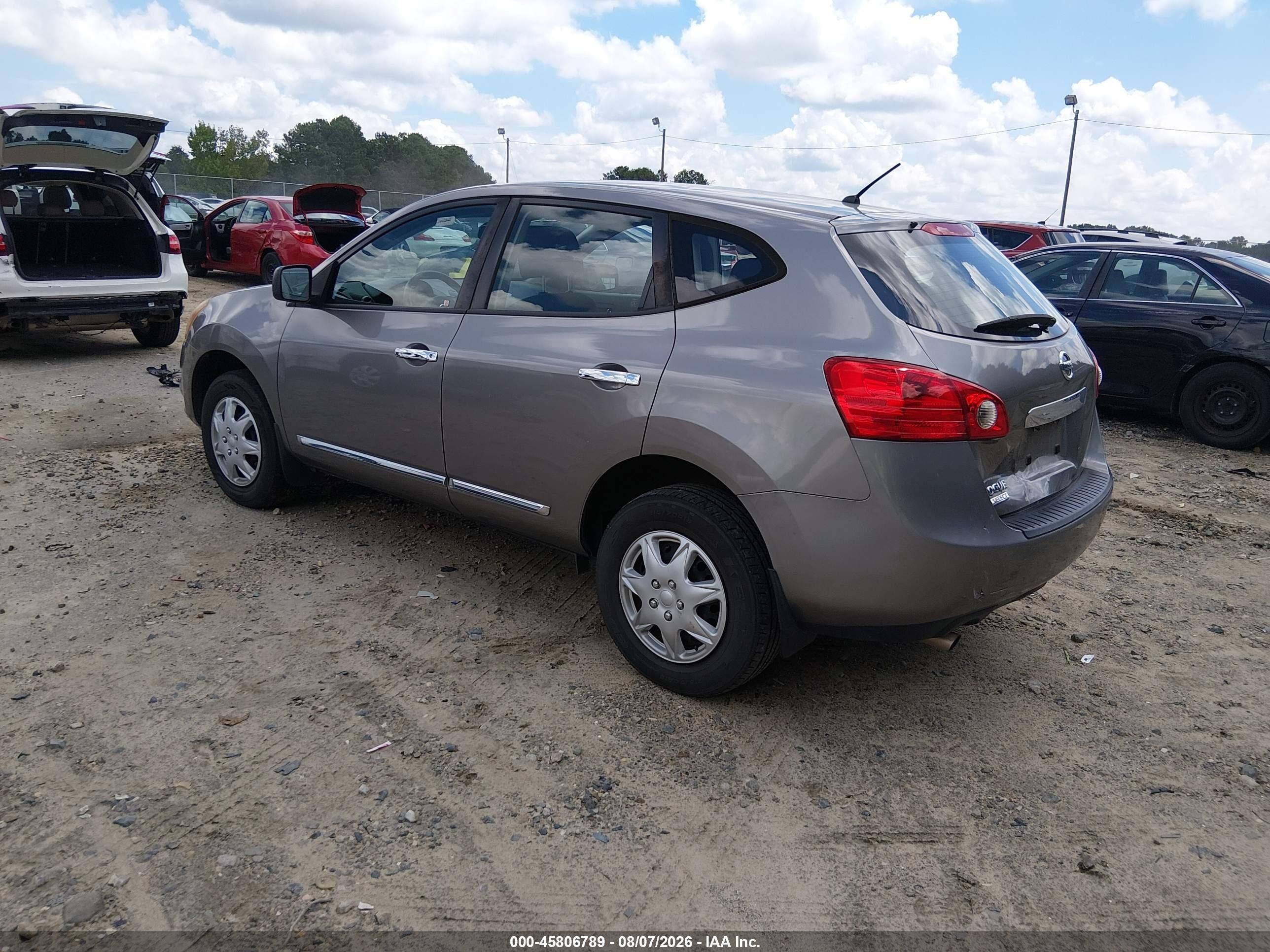 2015 Nissan Rogue Select S Gray vin: JN8AS5MT4FW164961