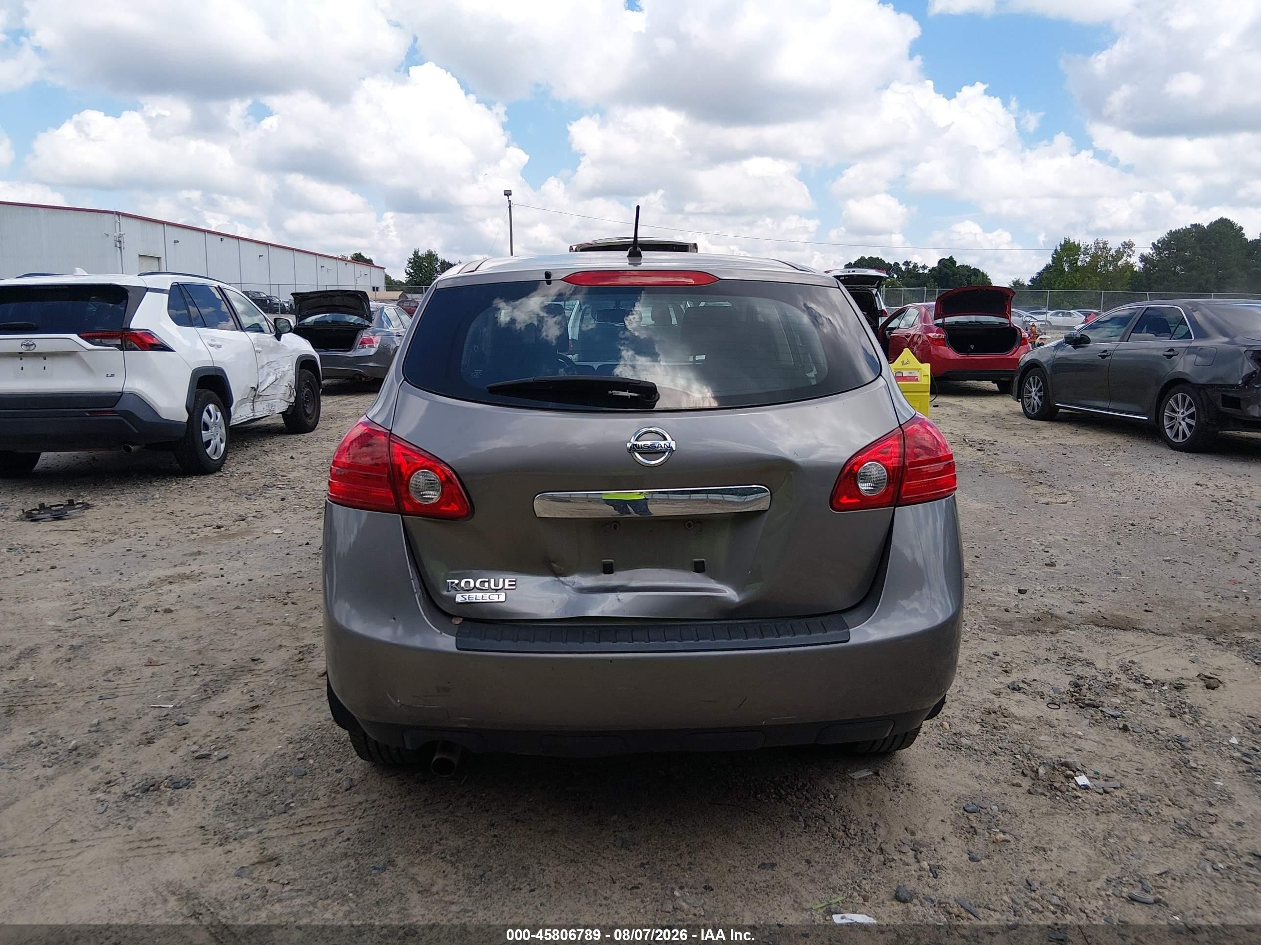 2015 Nissan Rogue Select S Gray vin: JN8AS5MT4FW164961