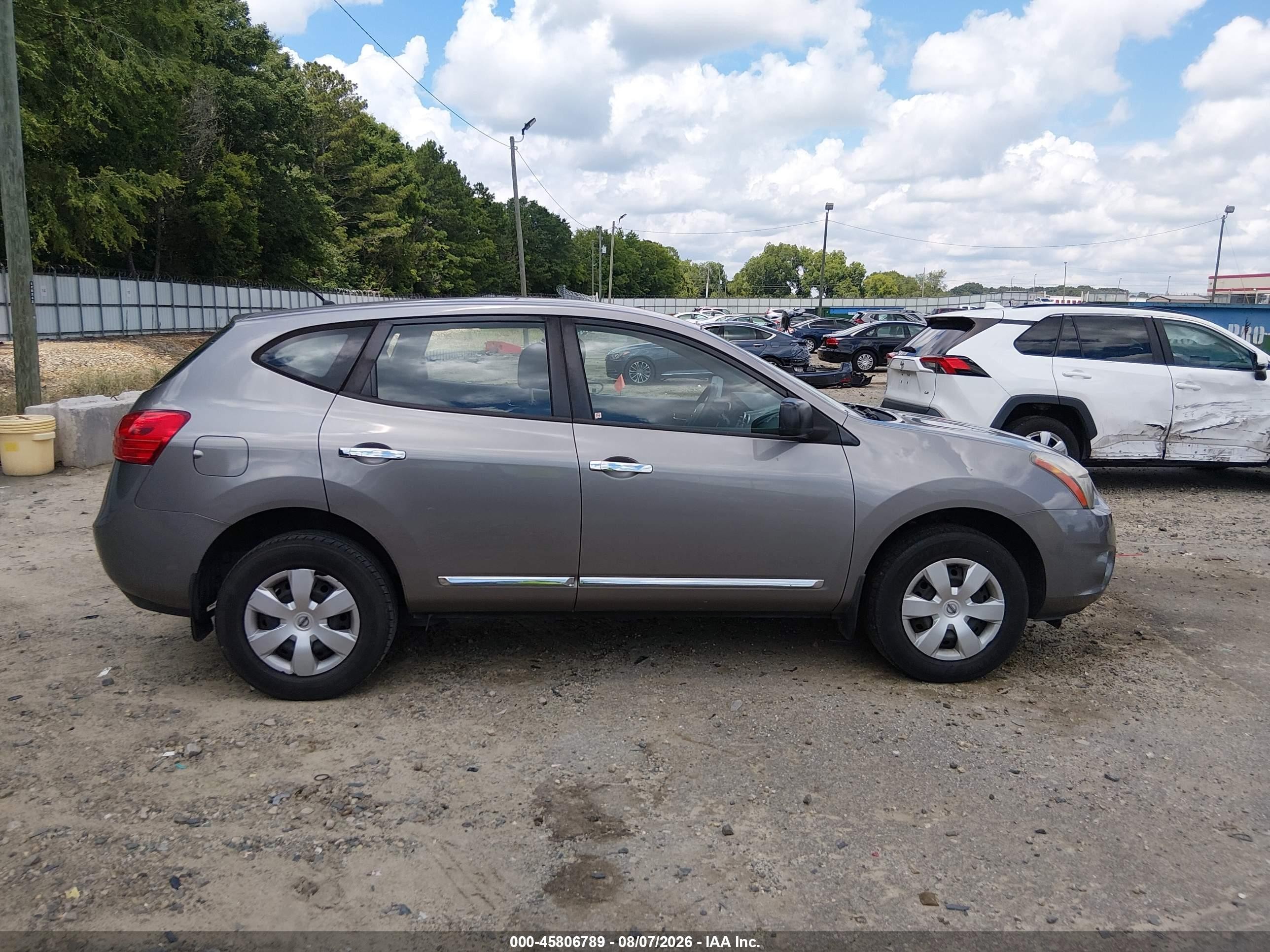 2015 Nissan Rogue Select S Gray vin: JN8AS5MT4FW164961