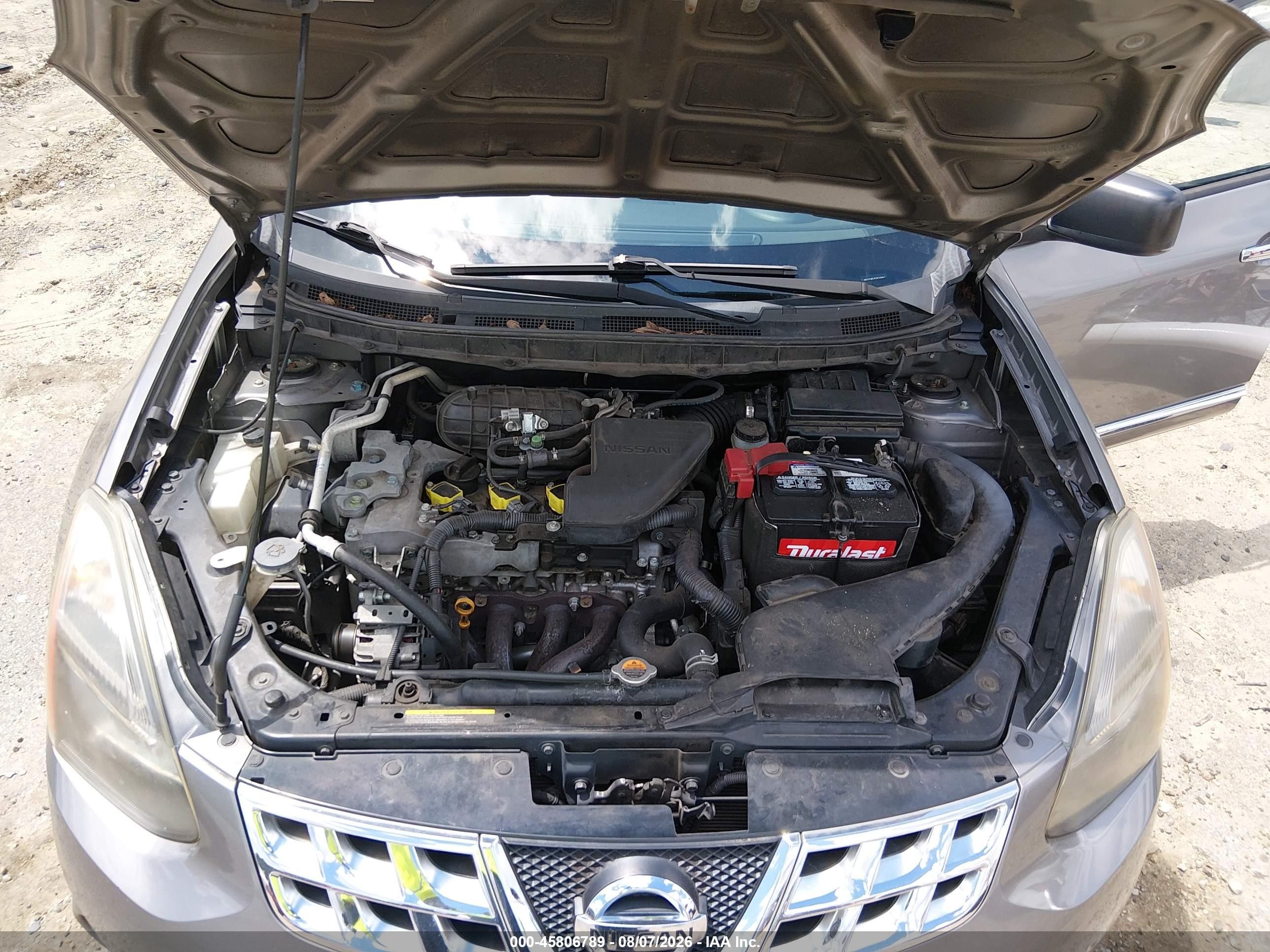 2015 Nissan Rogue Select S Gray vin: JN8AS5MT4FW164961