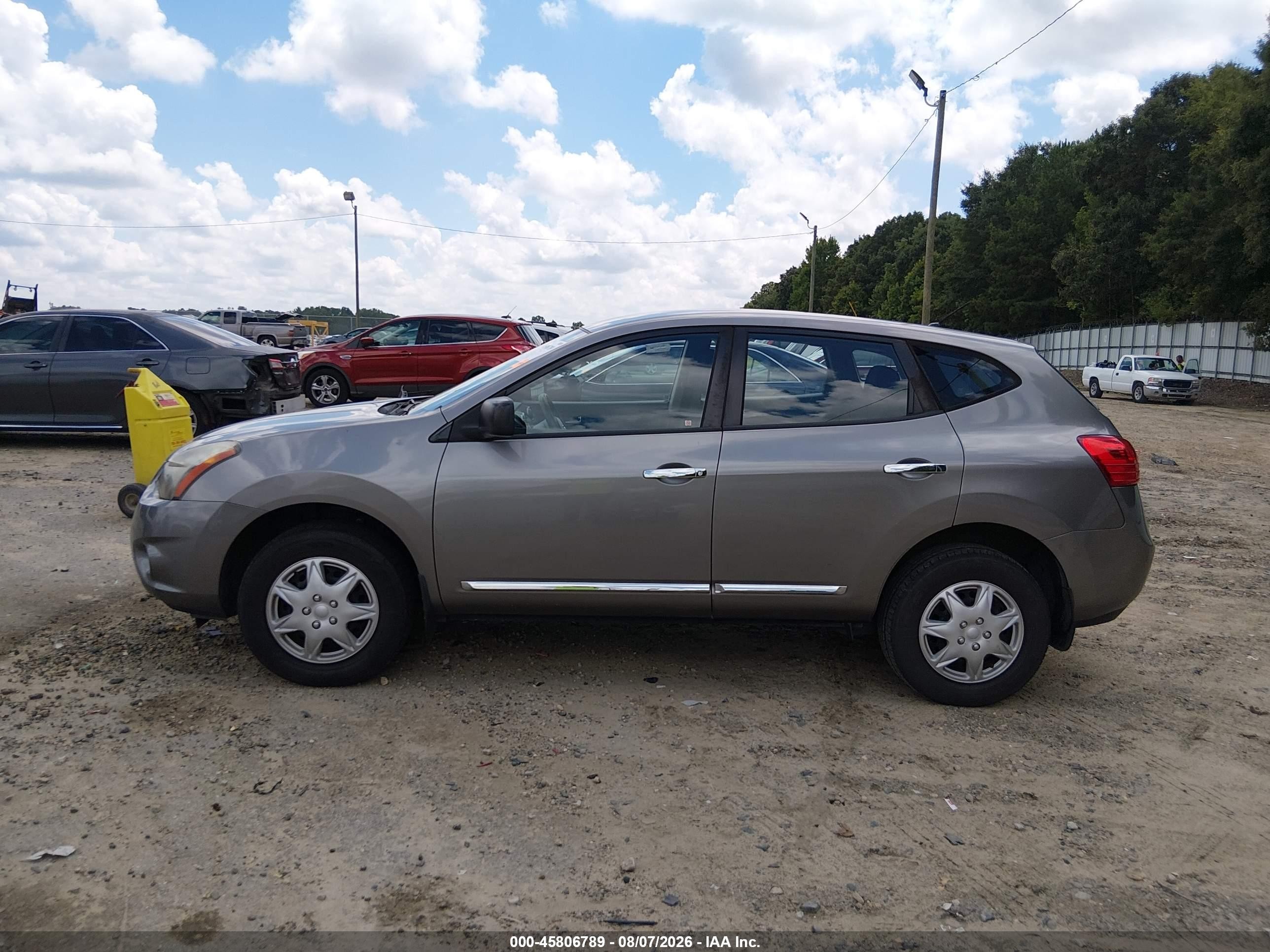 2015 Nissan Rogue Select S Gray vin: JN8AS5MT4FW164961