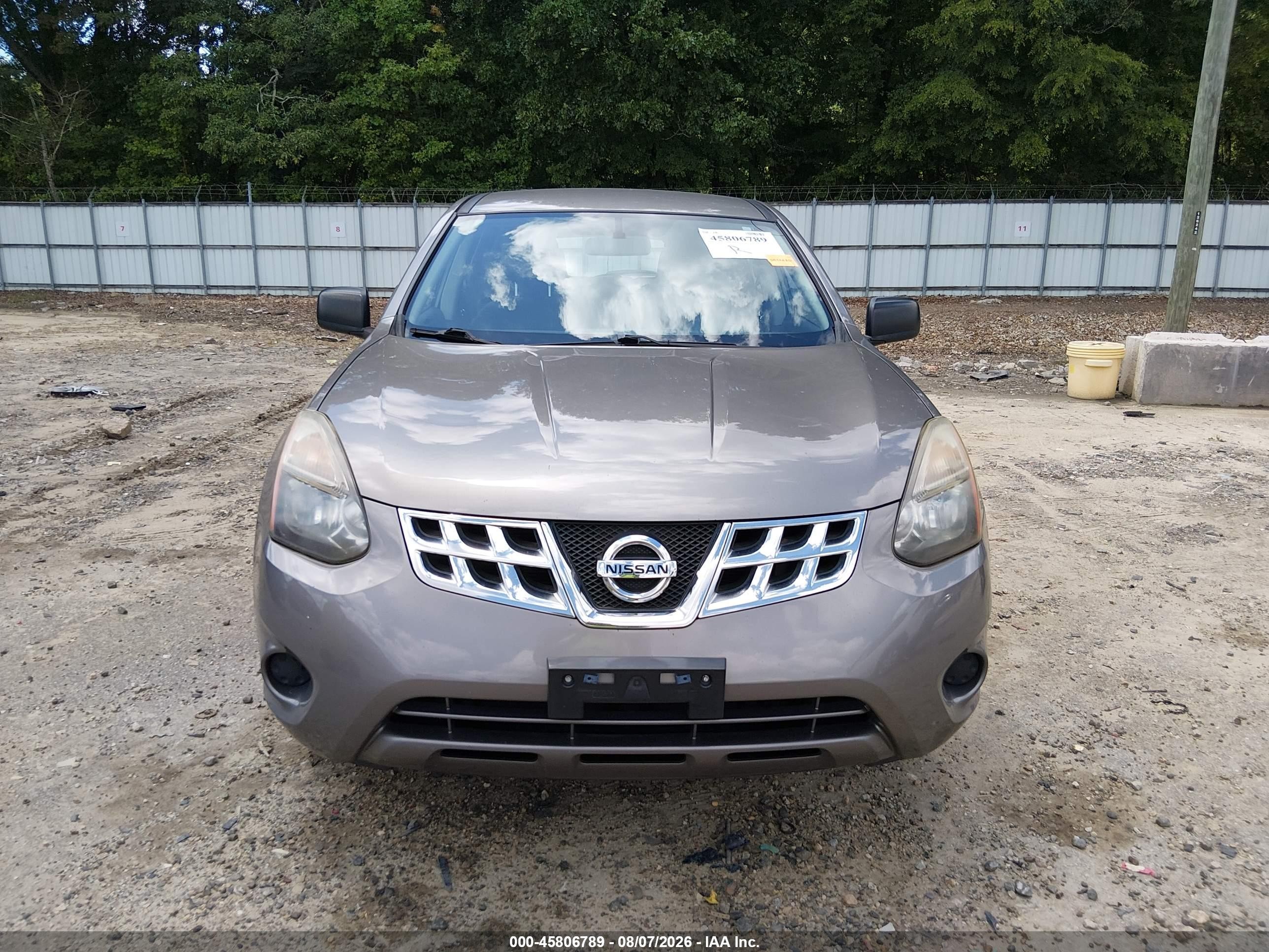 2015 Nissan Rogue Select S Gray vin: JN8AS5MT4FW164961