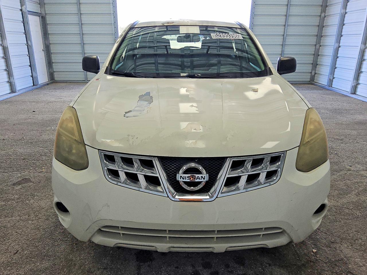 2015 Nissan Rogue Select S Белый vin: JN8AS5MT4FW663176