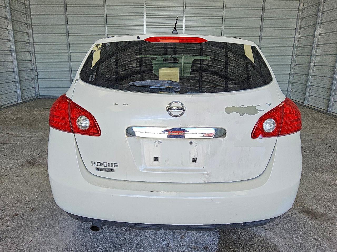 2015 Nissan Rogue Select S Белый vin: JN8AS5MT4FW663176