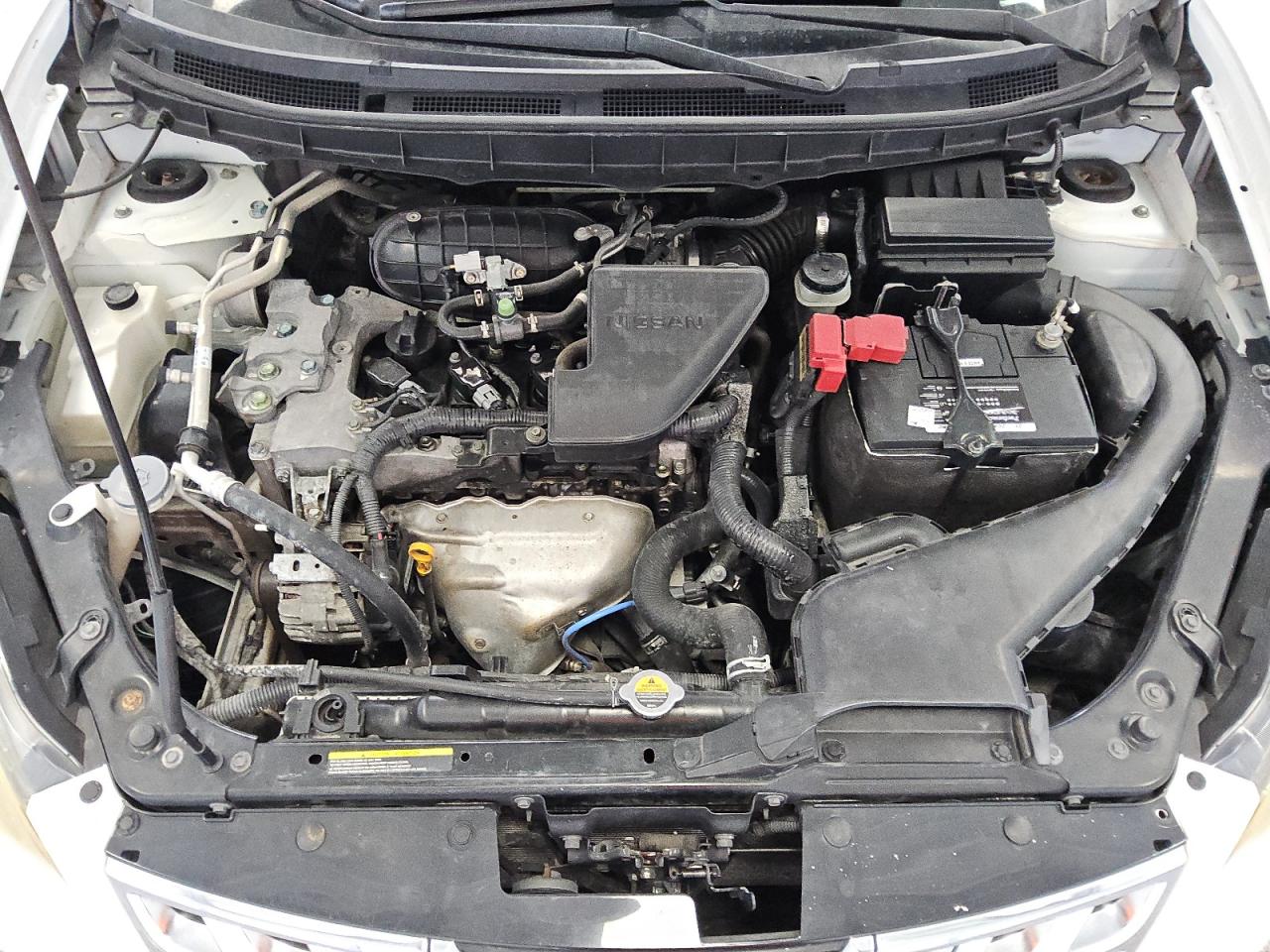 2015 Nissan Rogue Select S Белый vin: JN8AS5MT4FW663176 Damage: Air Conditioner, Inoperable, Repair Required