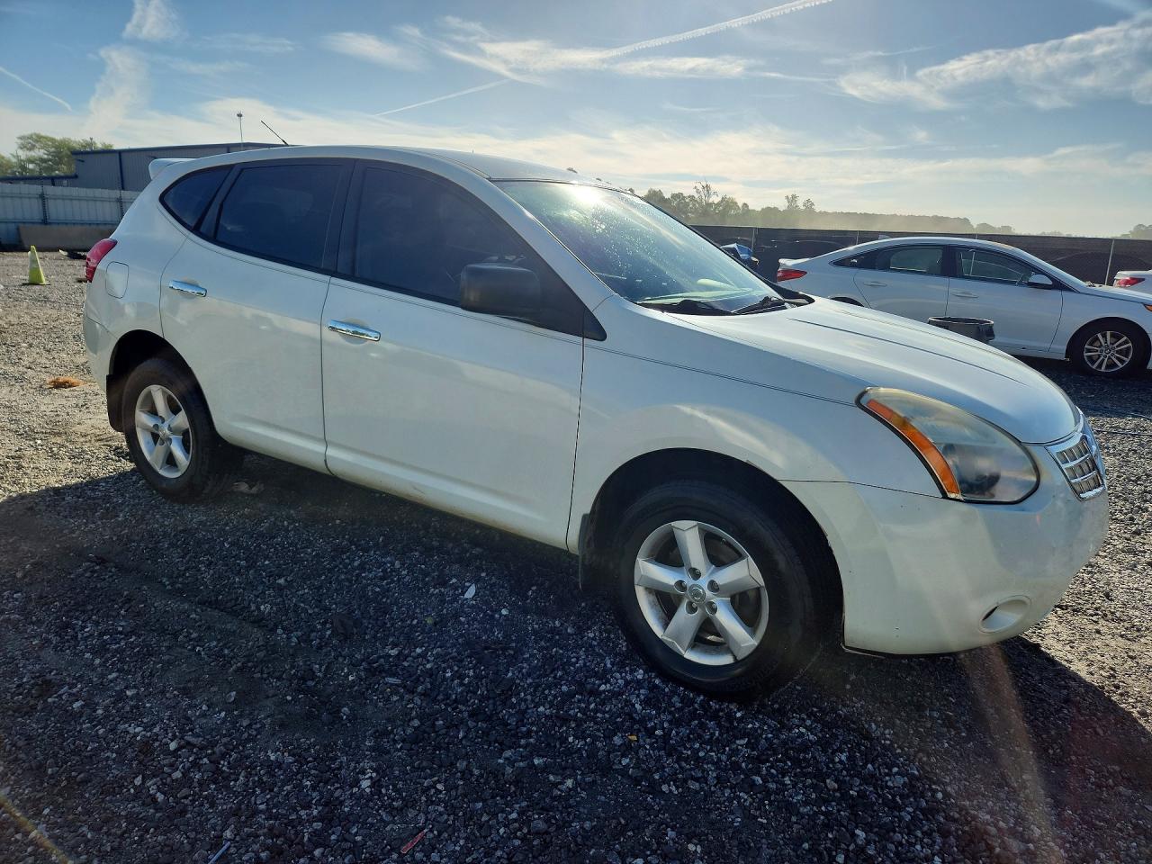 2010 Nissan Rogue Sl Белый vin: JN8AS5MT5AW008520