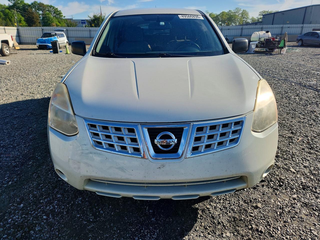 2010 Nissan Rogue Sl Белый vin: JN8AS5MT5AW008520