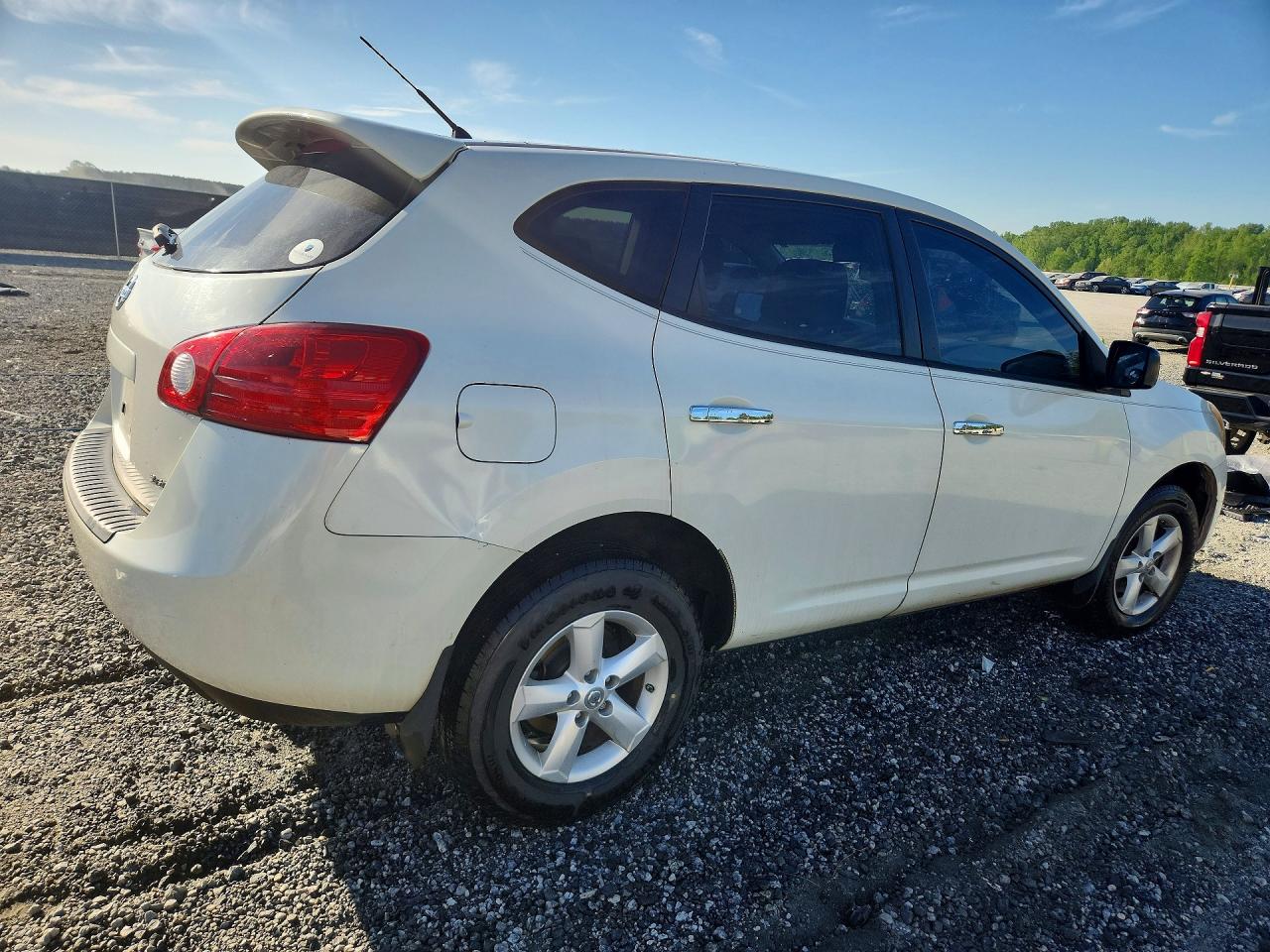 2010 Nissan Rogue Sl Белый vin: JN8AS5MT5AW008520