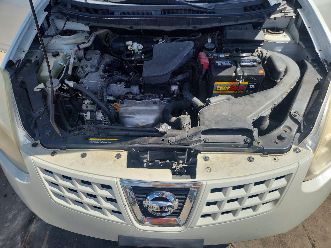 2010 Nissan Rogue Sl White vin: JN8AS5MT5AW020831