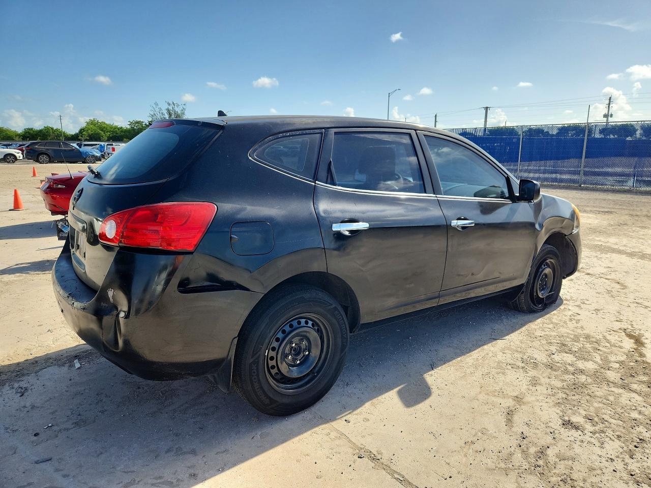 2010 Nissan Rogue Sl Black vin: JN8AS5MT5AW025608