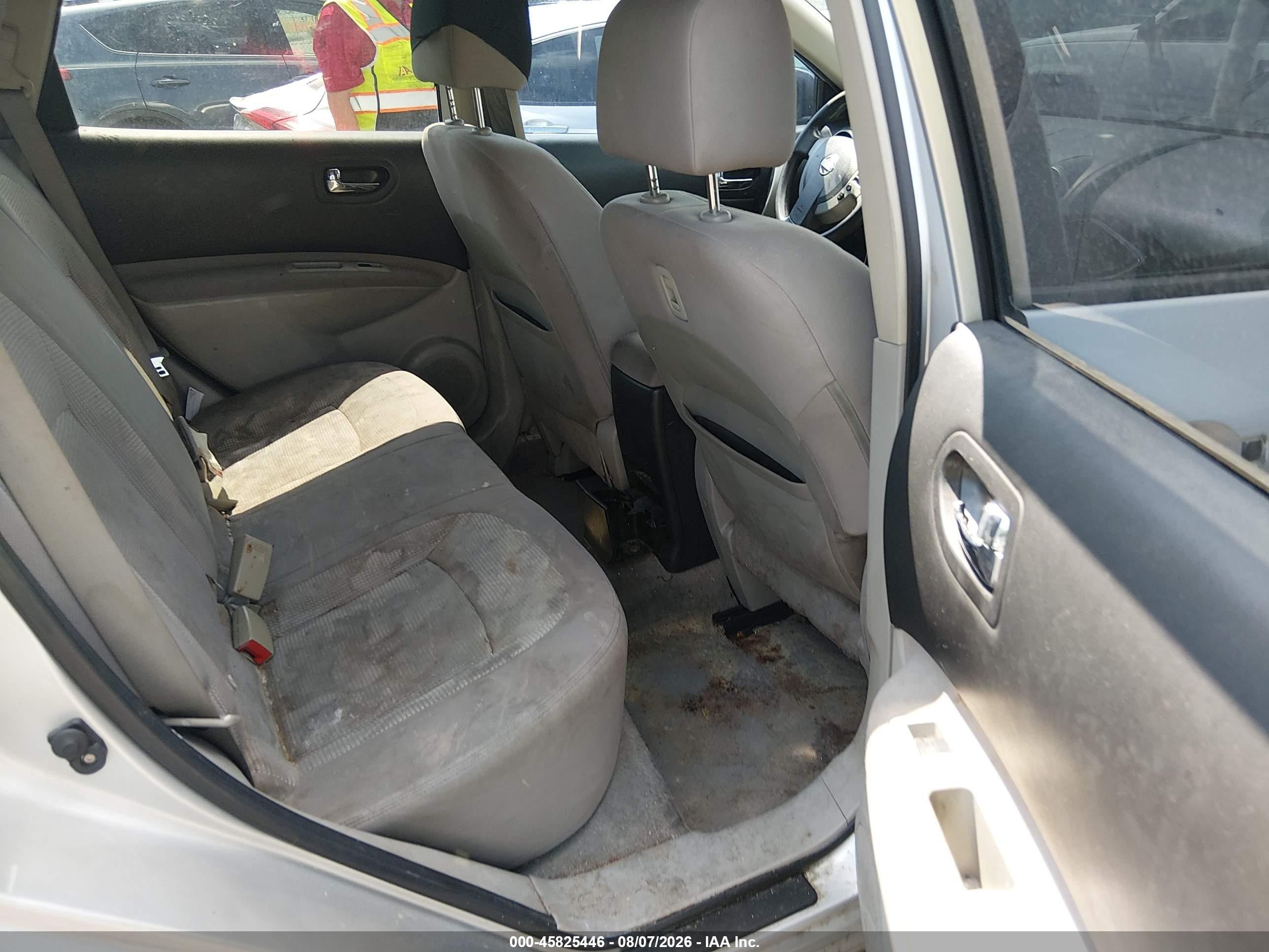 2010 Nissan Rogue Sl Silver vin: JN8AS5MT5AW030694