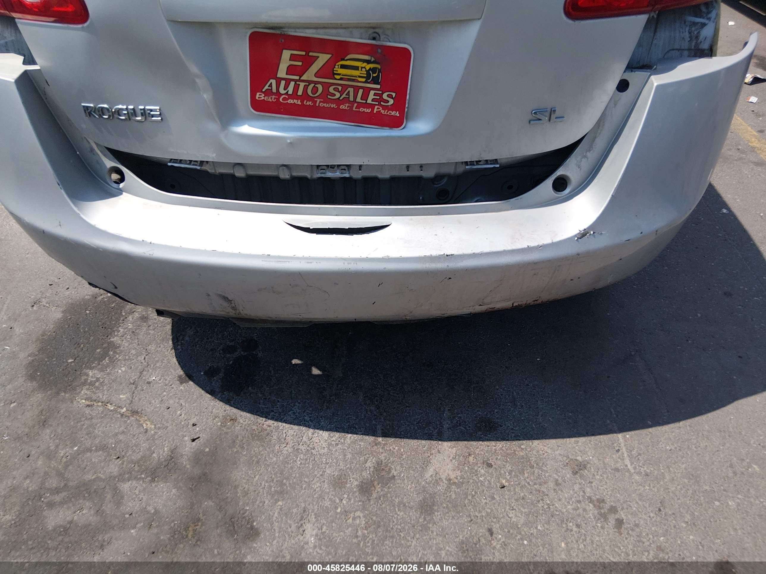 2010 Nissan Rogue Sl Silver vin: JN8AS5MT5AW030694