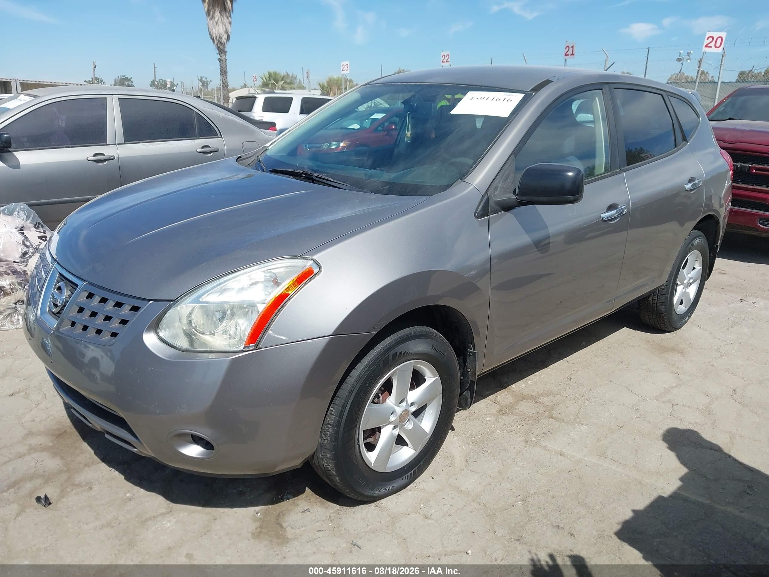 2010 Nissan Rogue S Серебряный vin: JN8AS5MT5AW504403