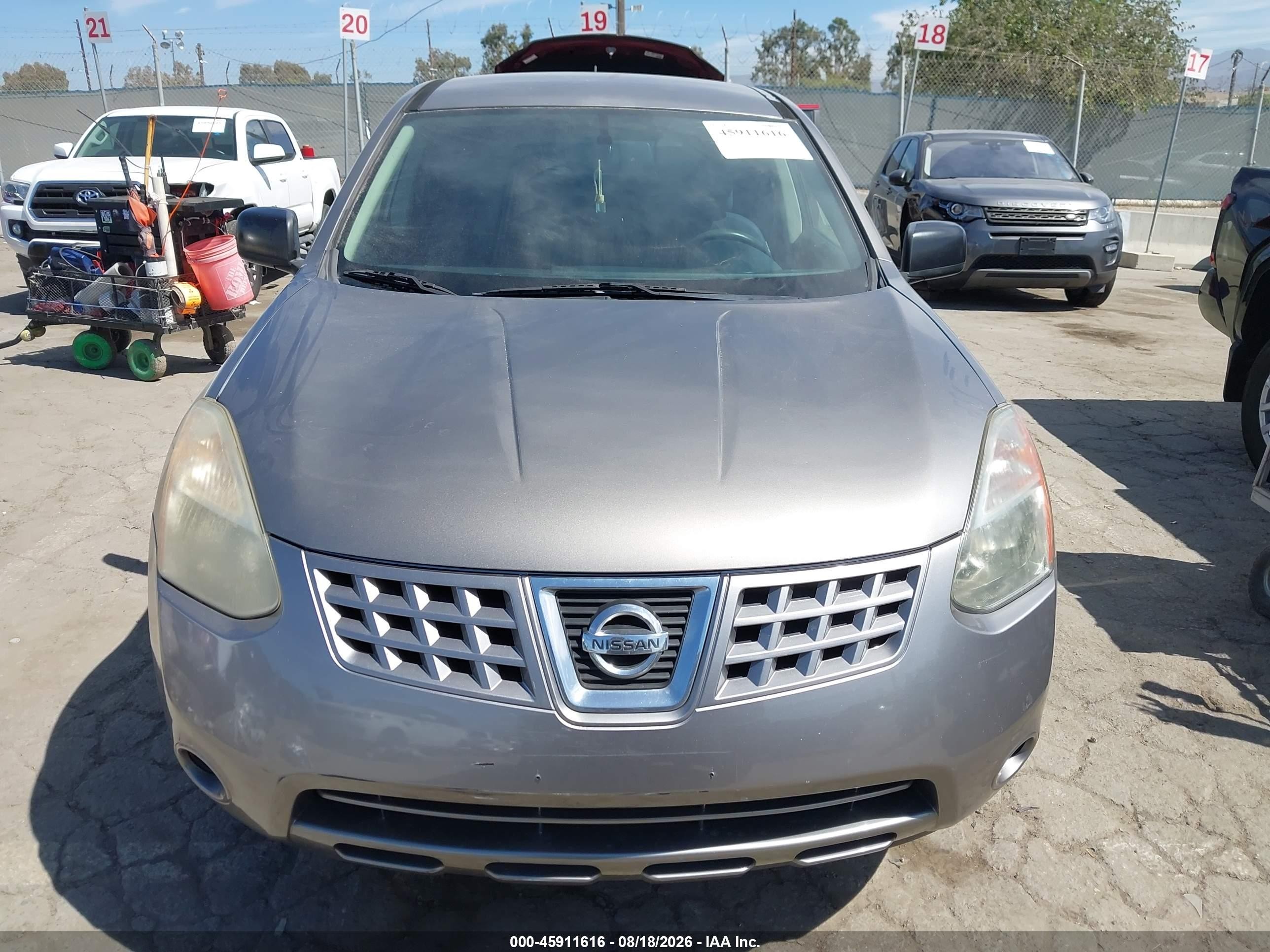 2010 Nissan Rogue S Серебряный vin: JN8AS5MT5AW504403