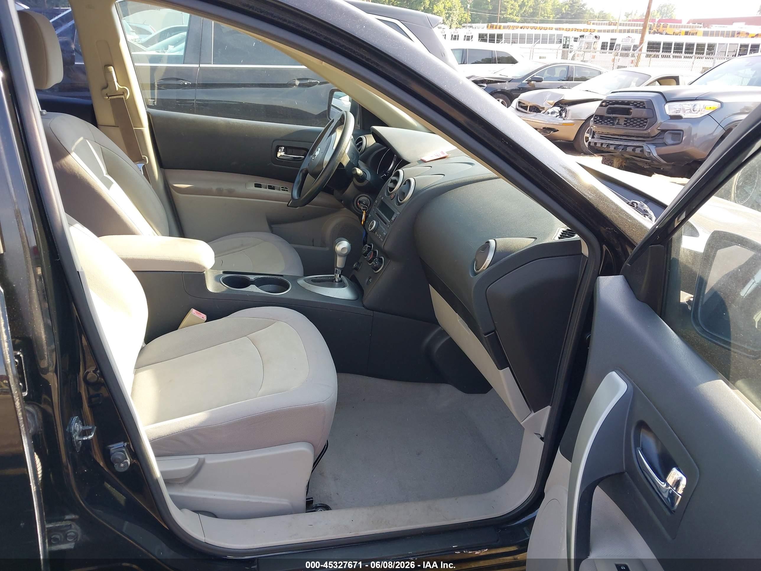 2010 Nissan Rogue S Black vin: JN8AS5MT5AW506930