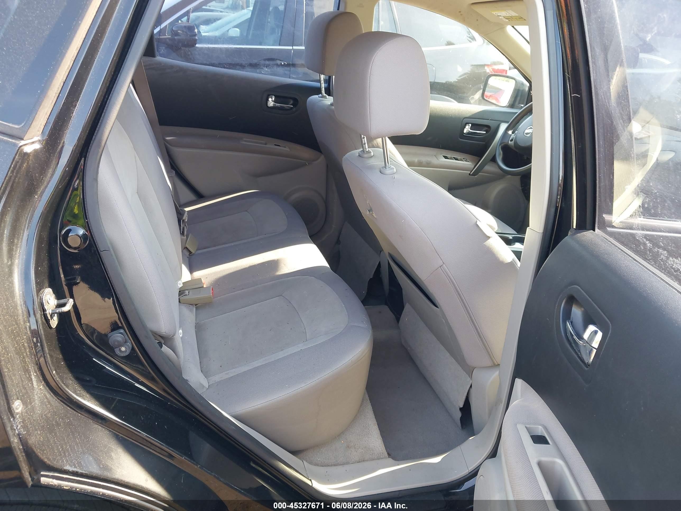 2010 Nissan Rogue S Black vin: JN8AS5MT5AW506930