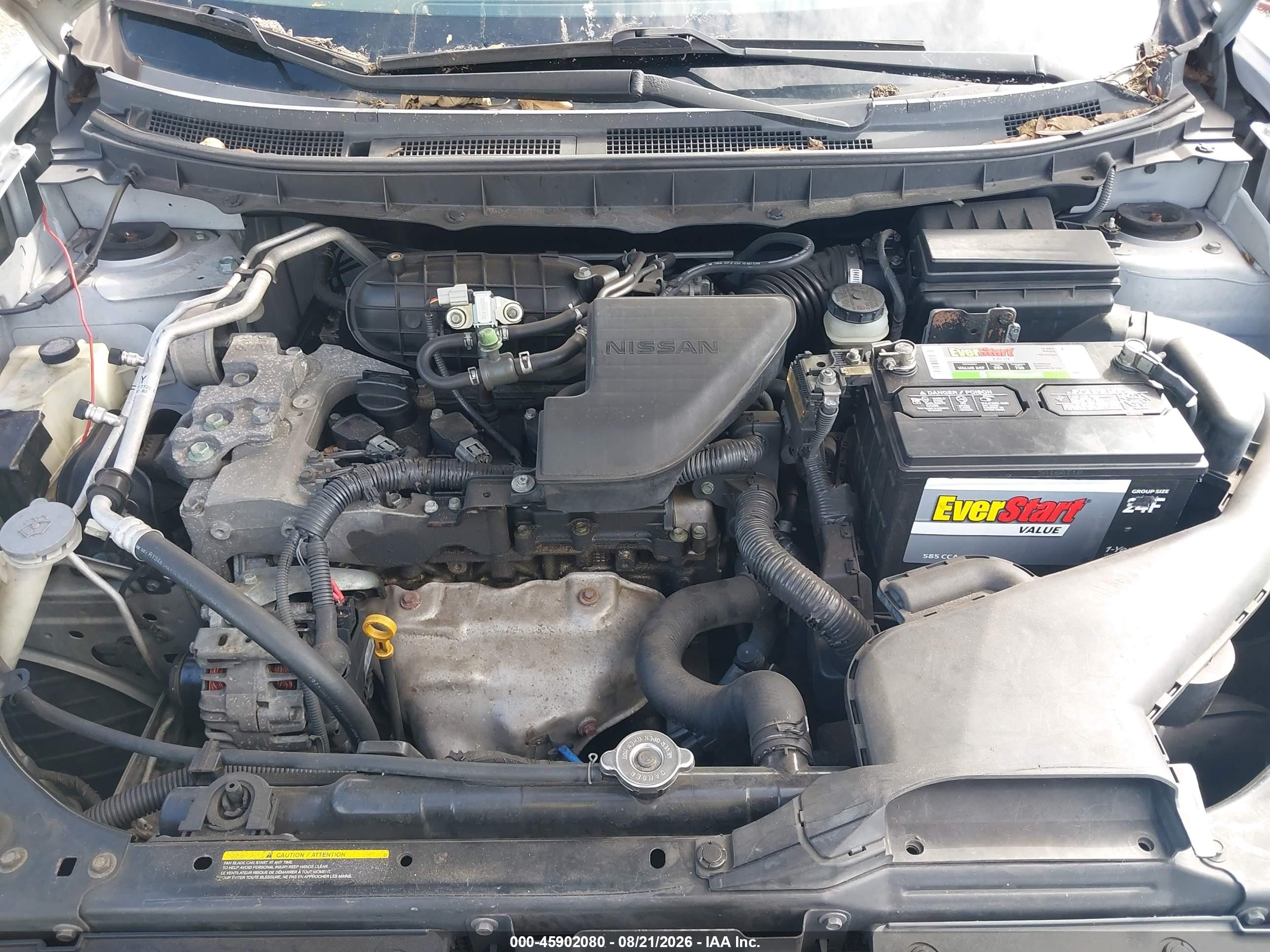 2011 Nissan Rogue S Silver vin: JN8AS5MT5BW154966