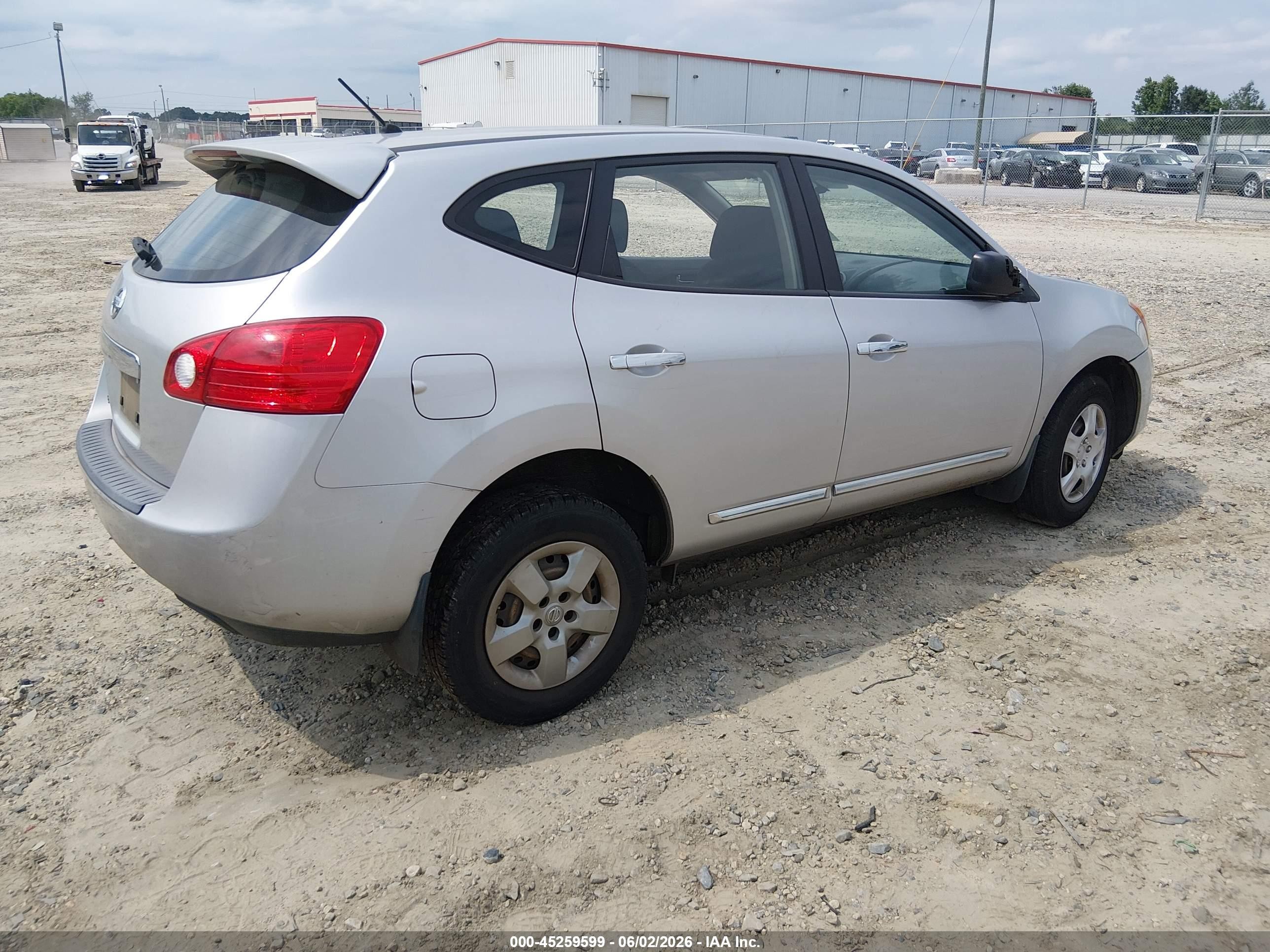 2011 Nissan Rogue S Silver vin: JN8AS5MT5BW170326