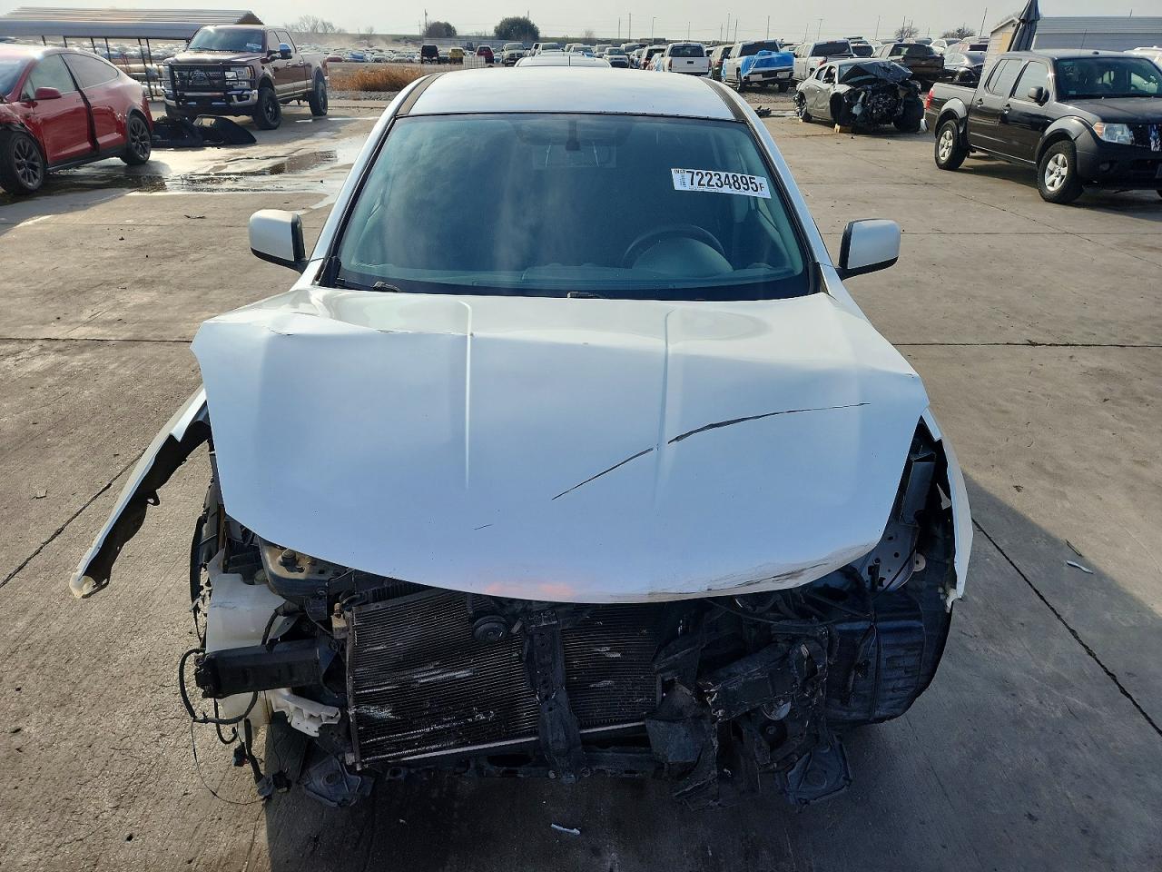 2011 Nissan Rogue S White vin: JN8AS5MT5BW171847