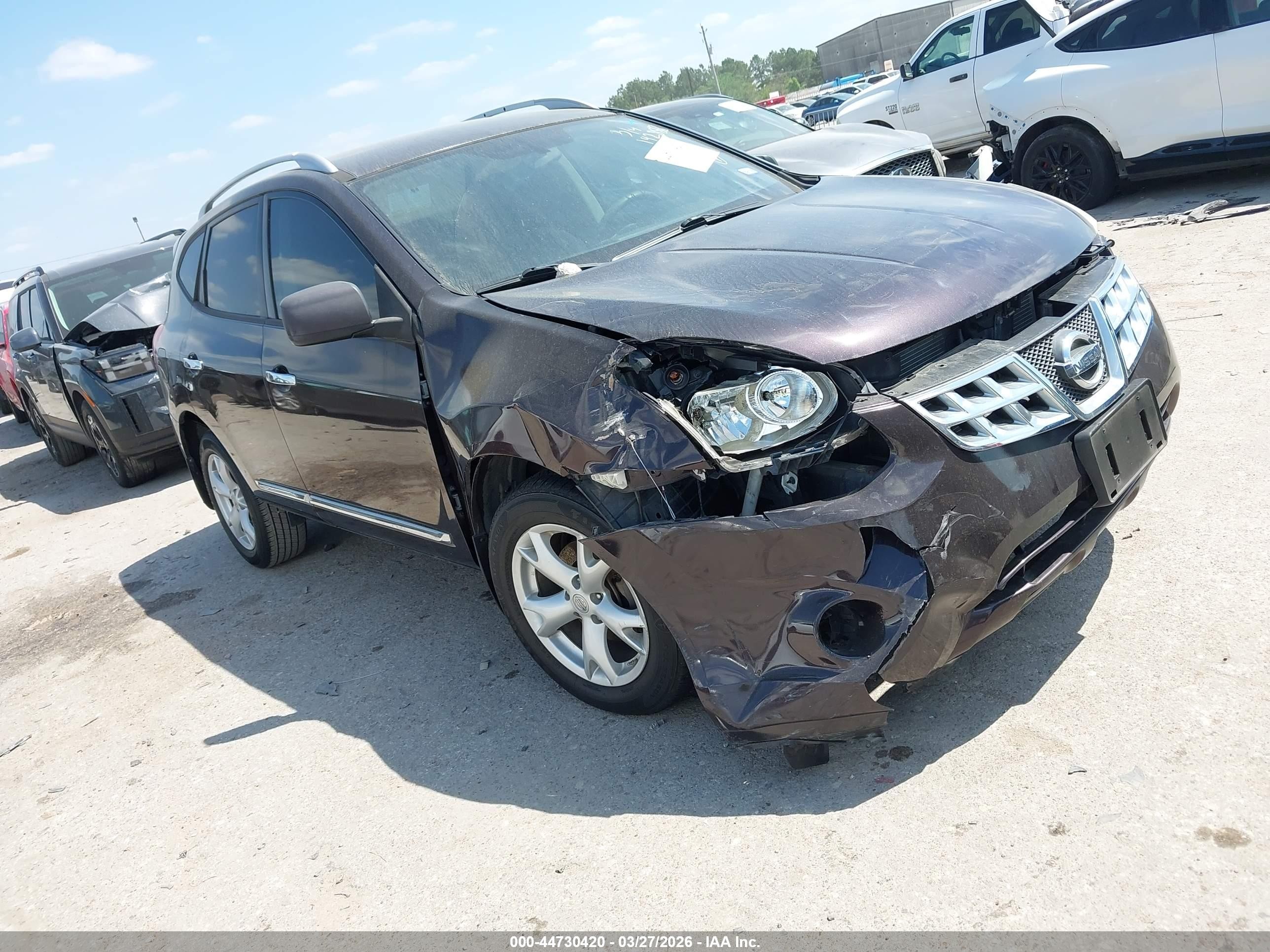2011 Nissan Rogue Sv Серый vin: JN8AS5MT5BW176708