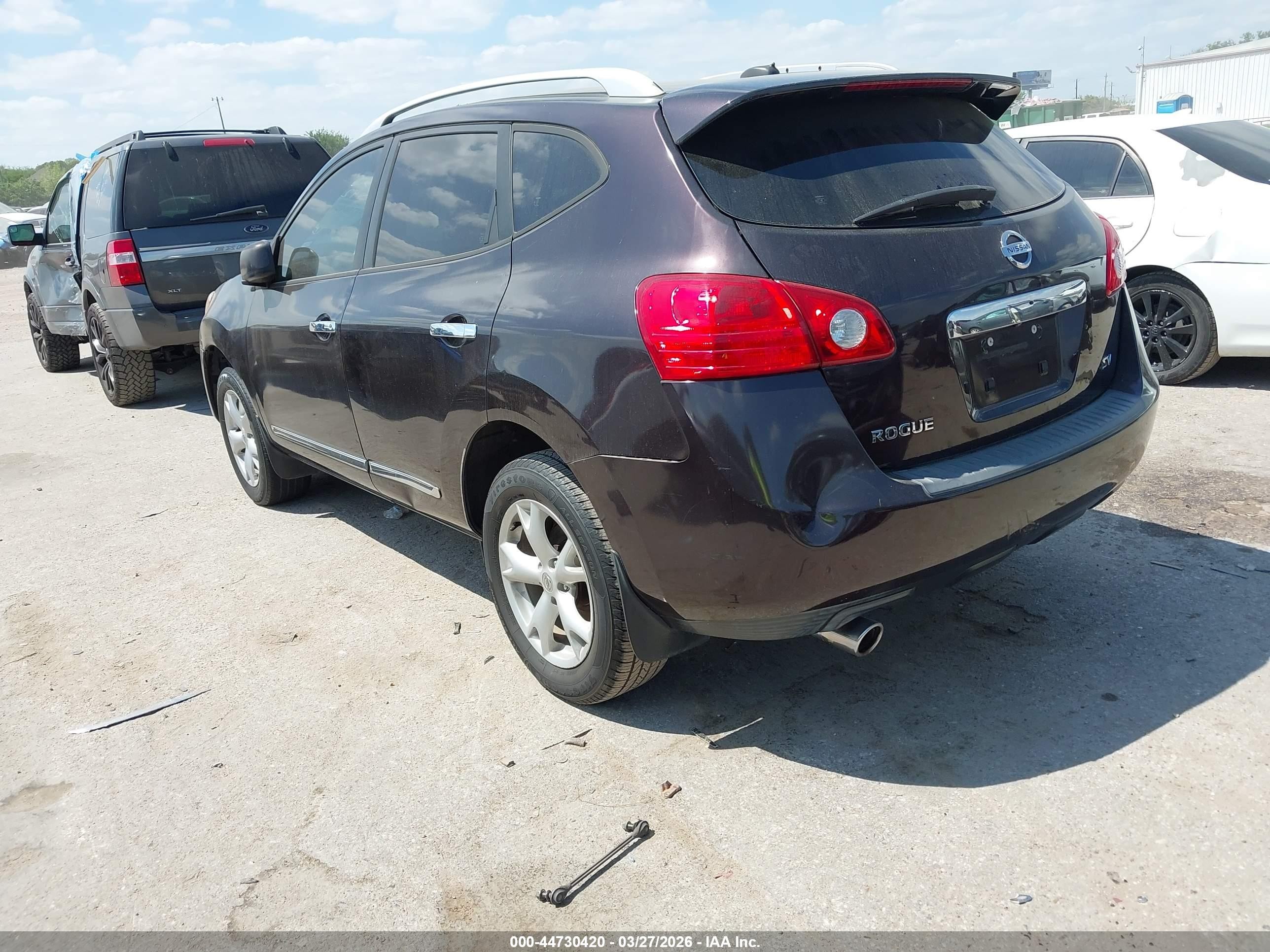 2011 Nissan Rogue Sv Серый vin: JN8AS5MT5BW176708