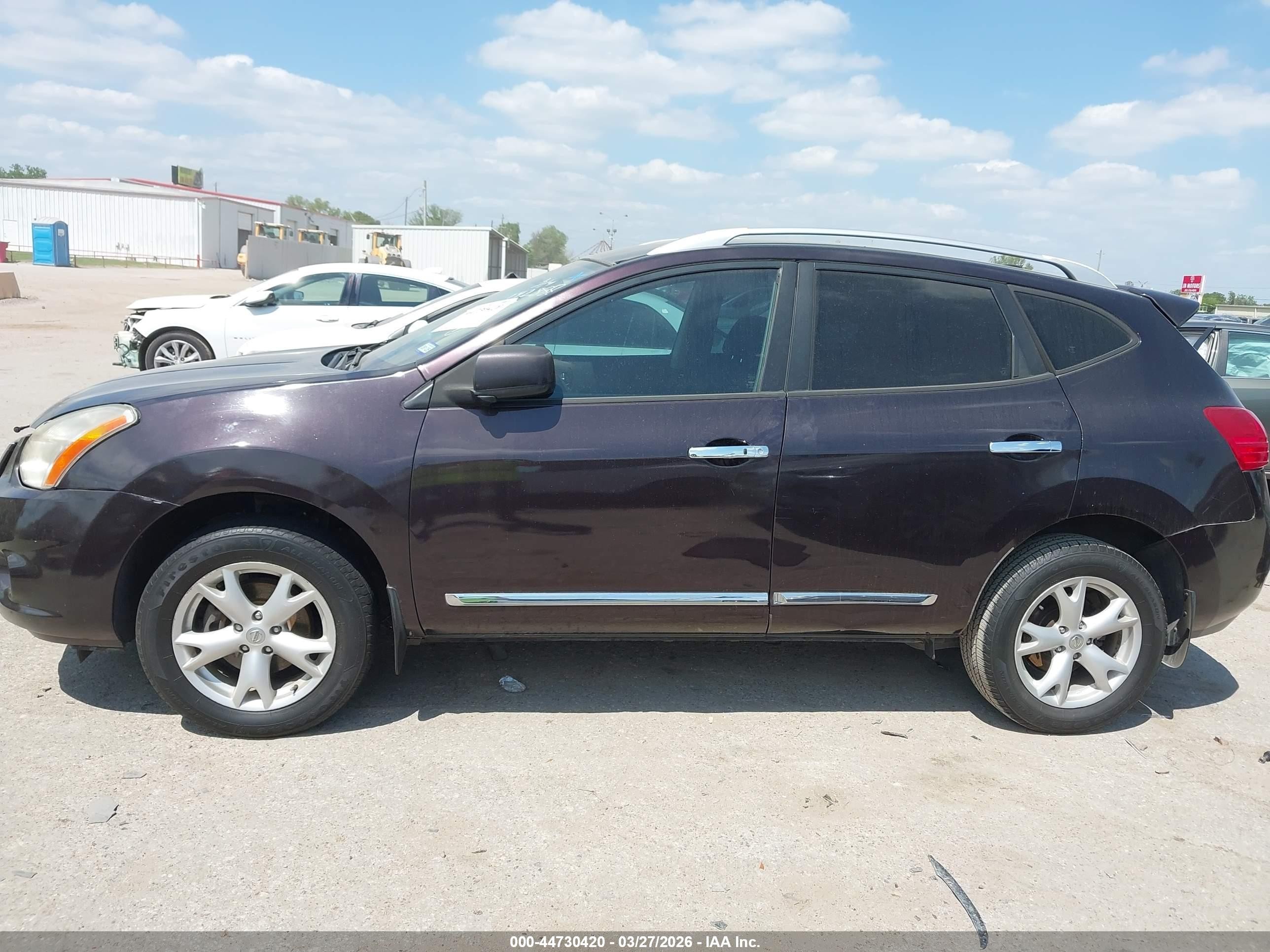 2011 Nissan Rogue Sv Серый vin: JN8AS5MT5BW176708