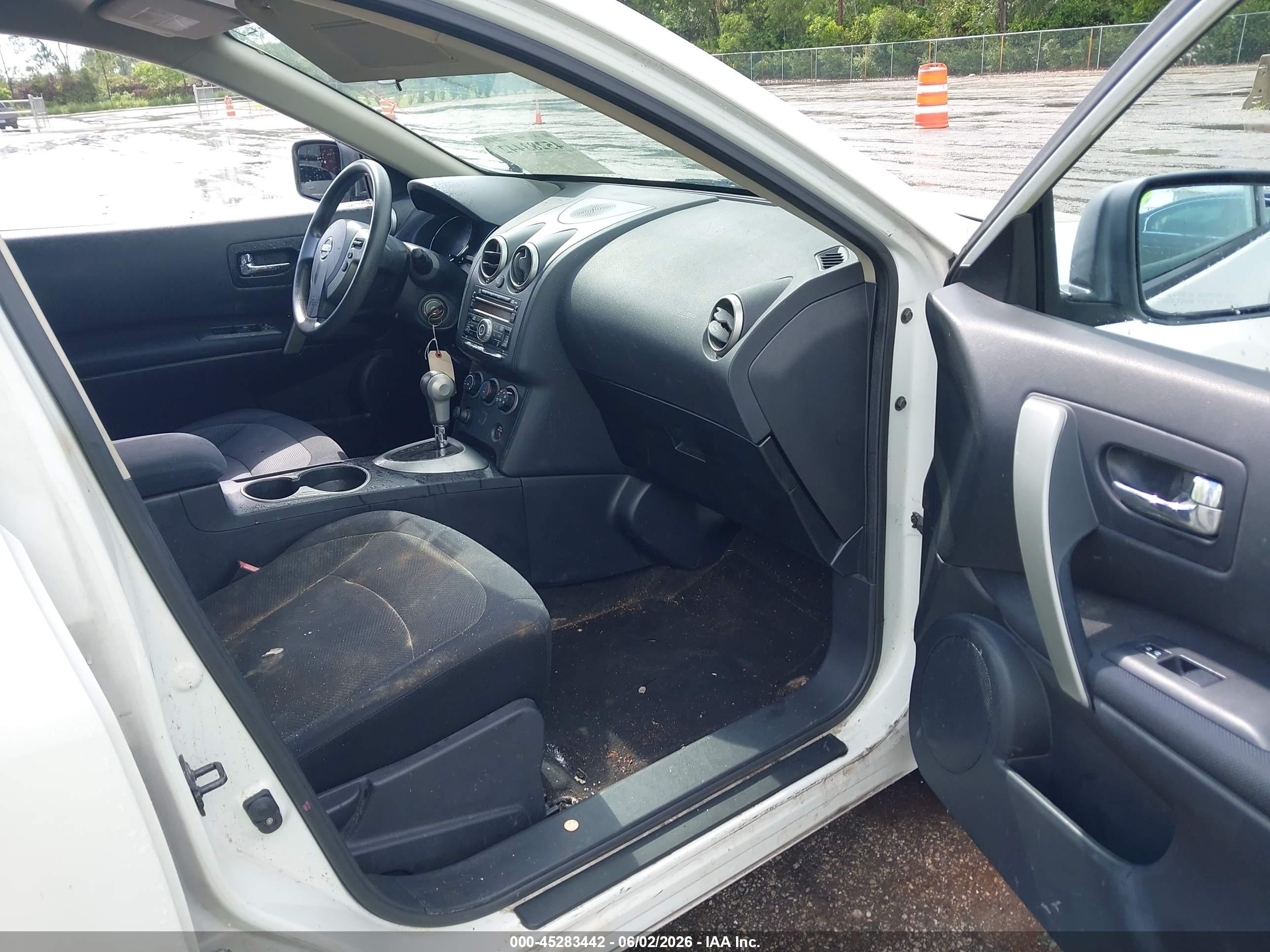 2011 Nissan Rogue S White vin: JN8AS5MT5BW178331
