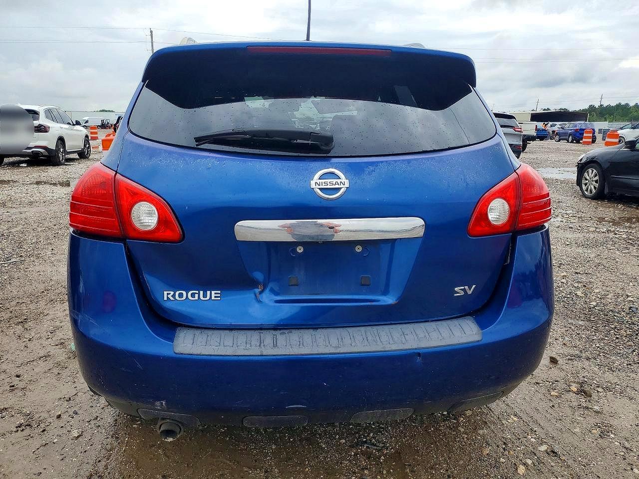 2011 Nissan Rogue S Blue vin: JN8AS5MT5BW179933