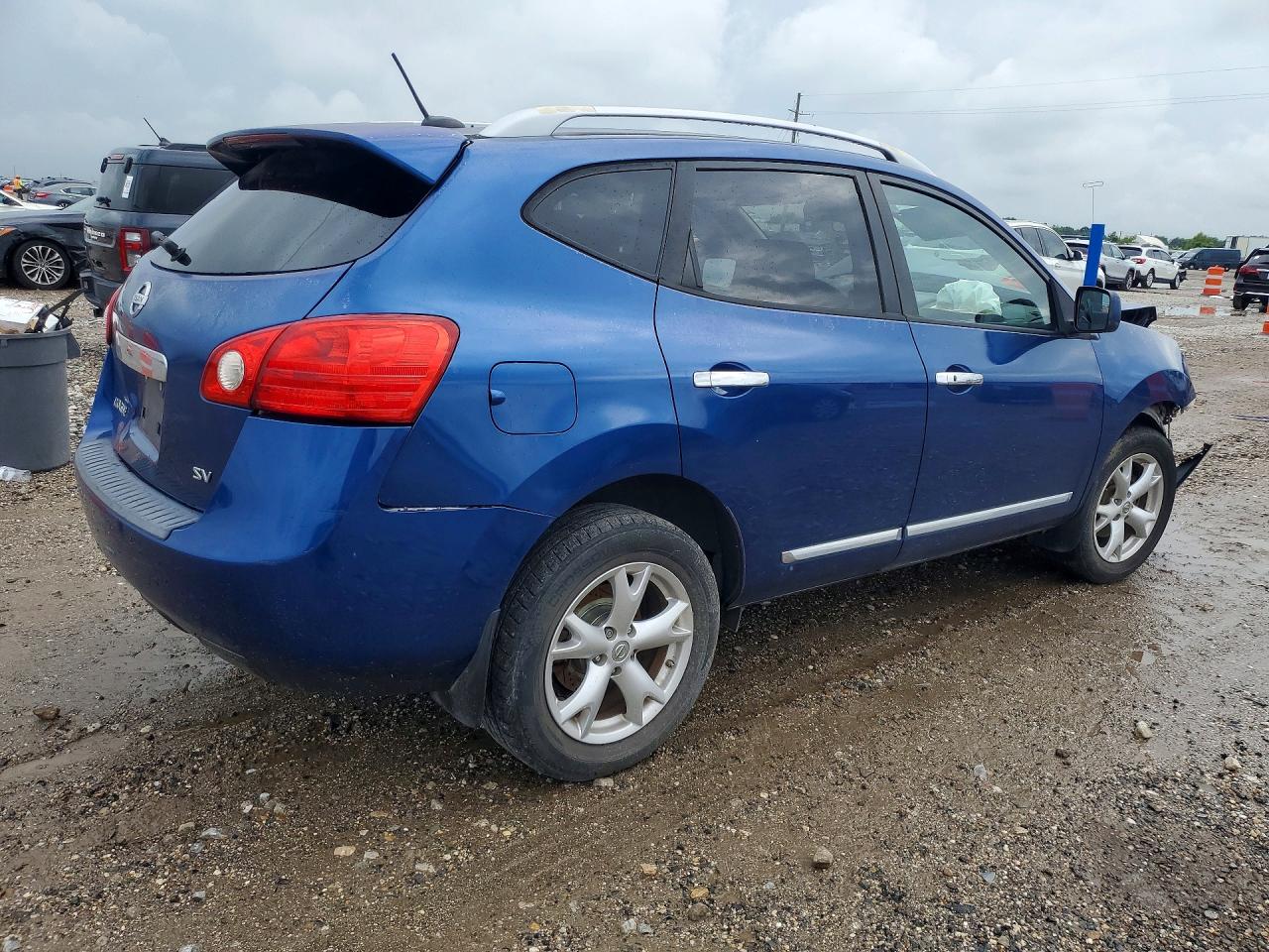 2011 Nissan Rogue S Blue vin: JN8AS5MT5BW179933