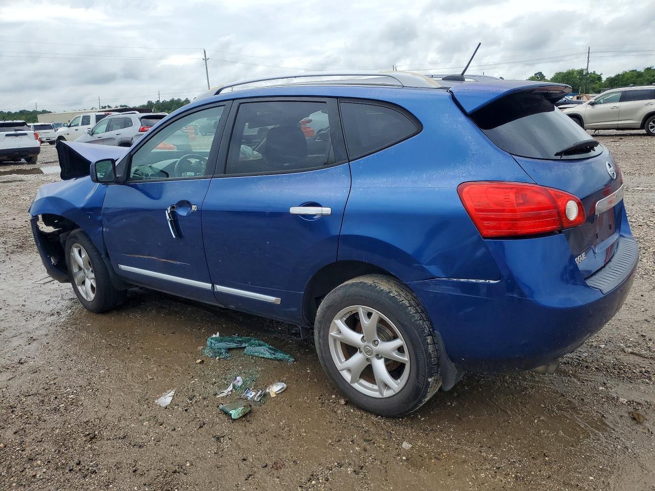 2011 Nissan Rogue S Blue vin: JN8AS5MT5BW179933