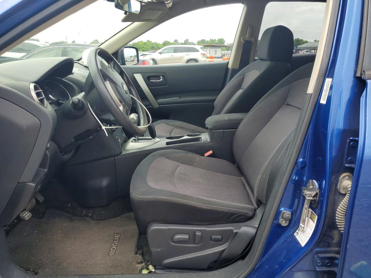 2011 Nissan Rogue S Blue vin: JN8AS5MT5BW179933