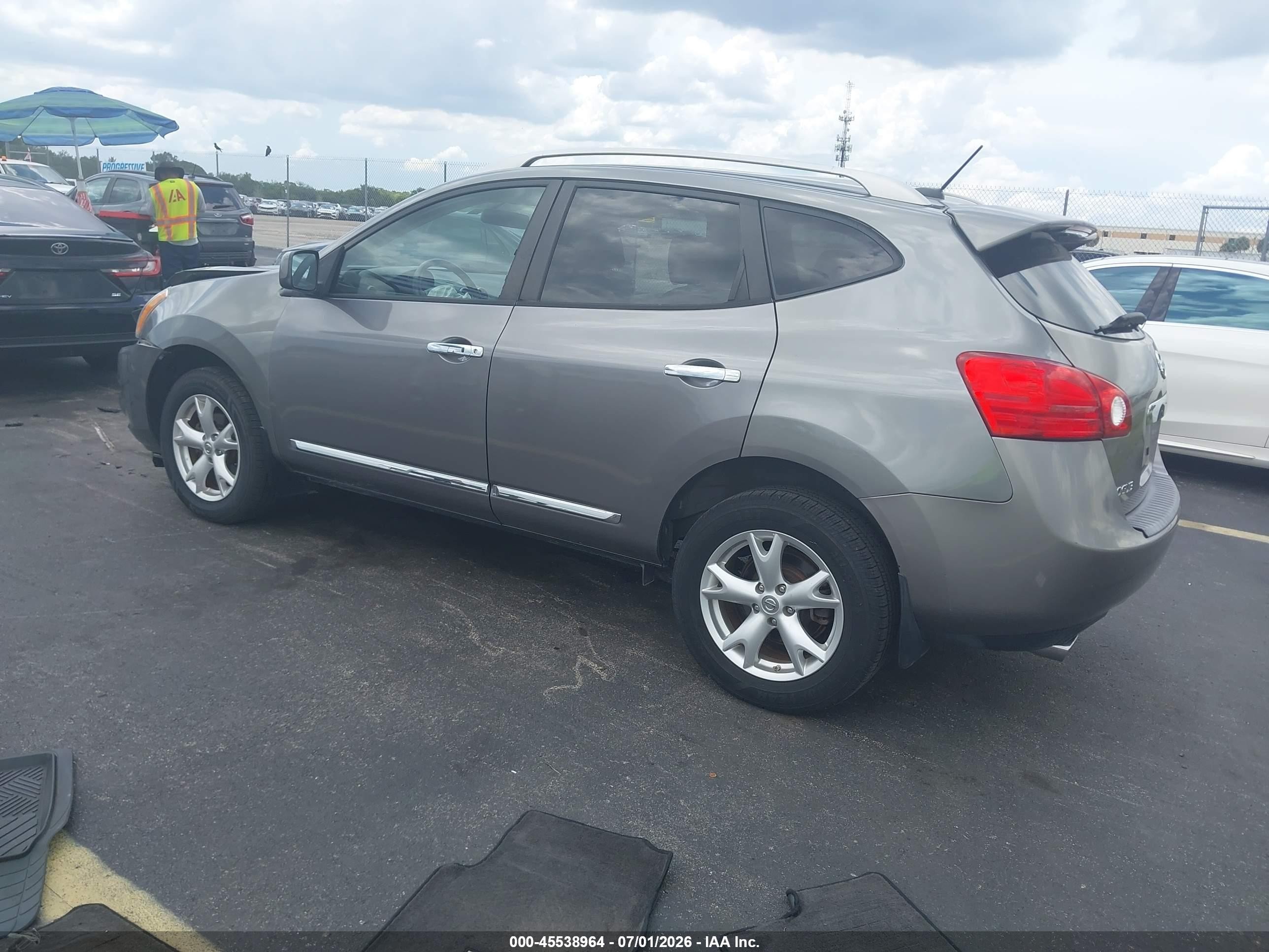 2011 Nissan Rogue Sv Gray vin: JN8AS5MT5BW565834