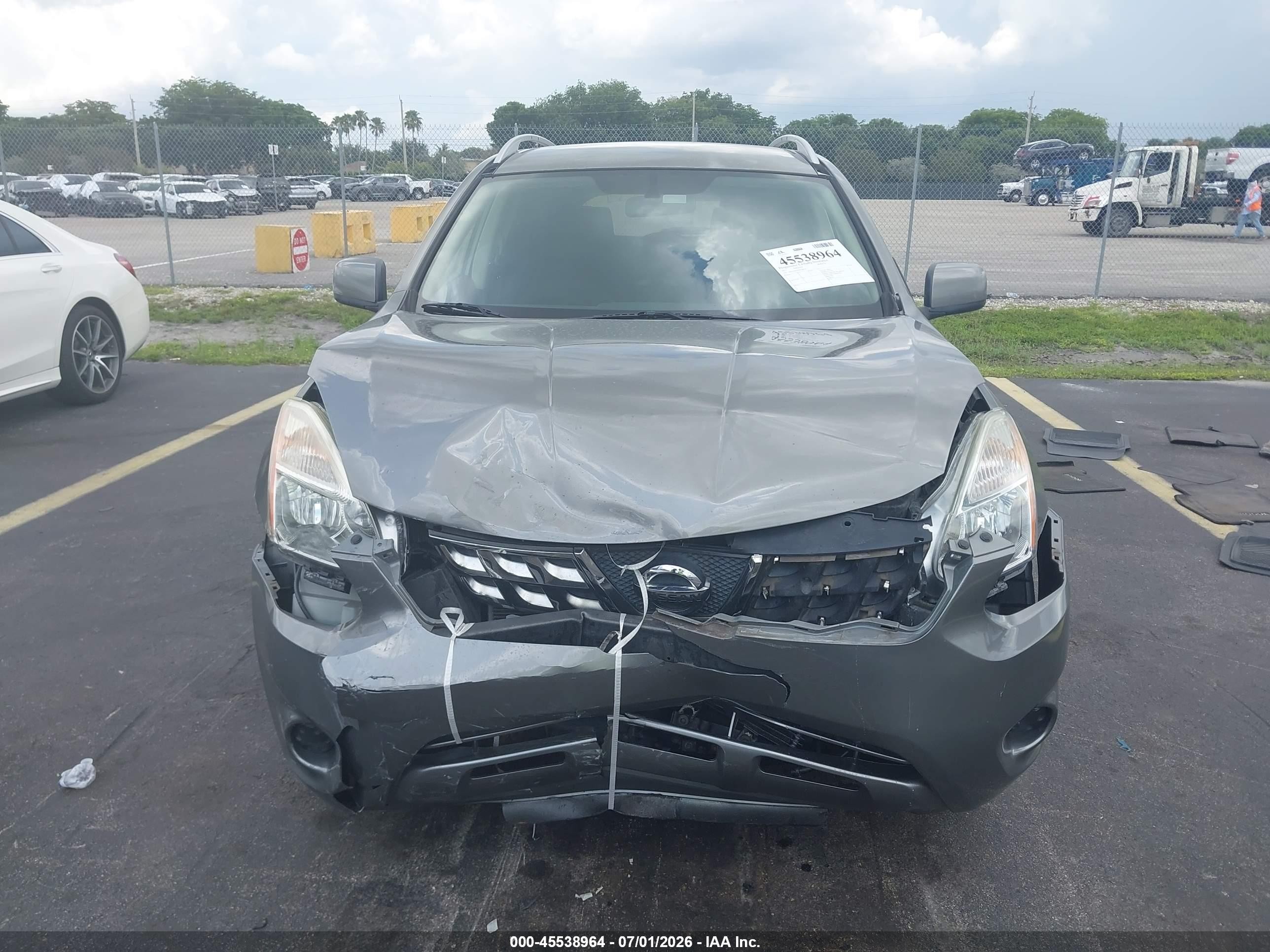 2011 Nissan Rogue Sv Gray vin: JN8AS5MT5BW565834