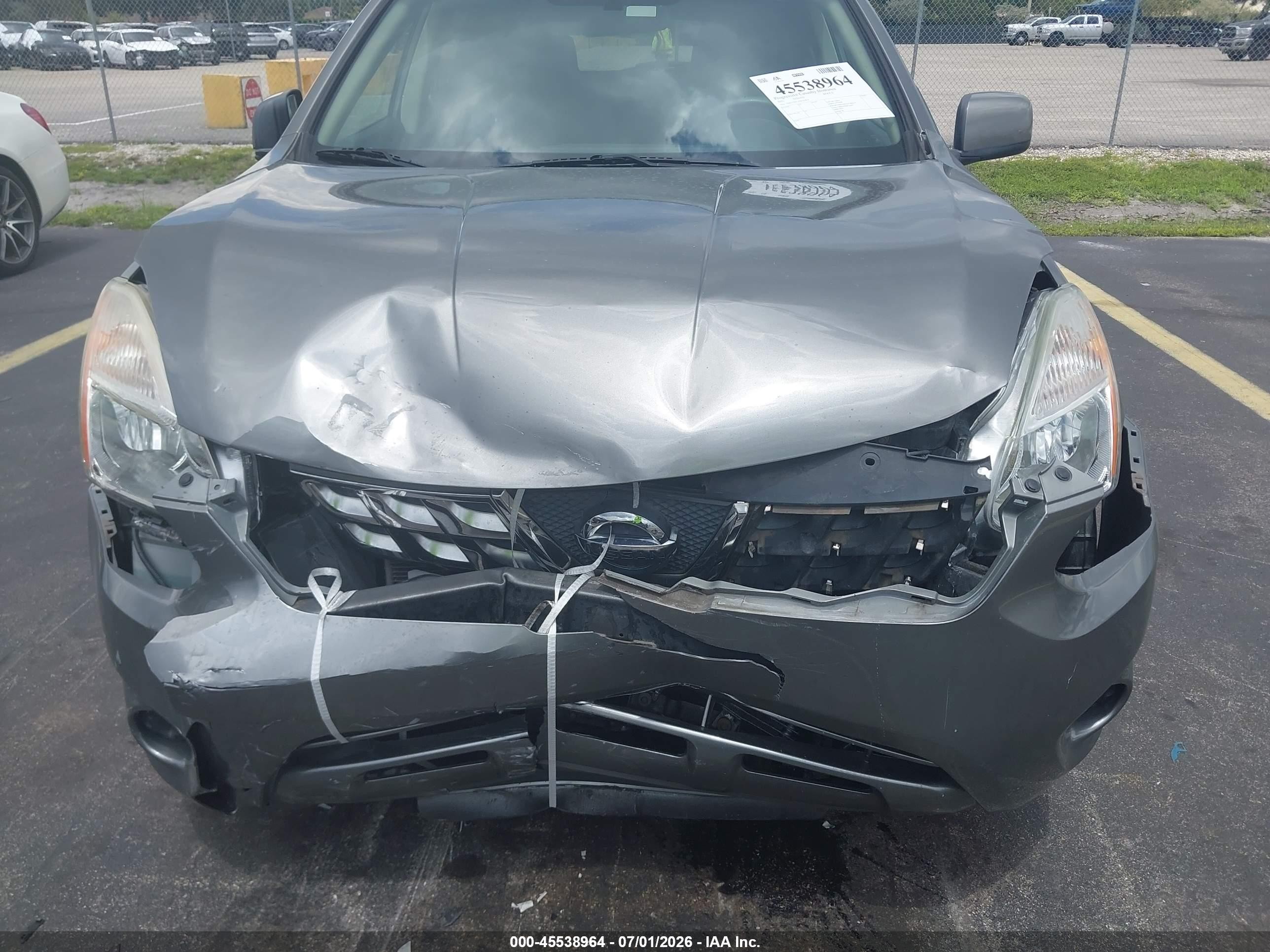 2011 Nissan Rogue Sv Gray vin: JN8AS5MT5BW565834